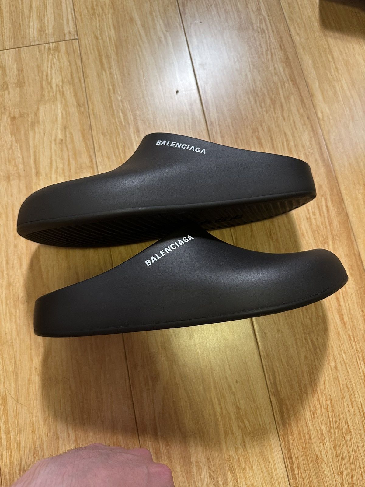 Balenciaga Balenciaga Pool Closed Slides Size US 8.5 / EU 41-42 - 5 Thumbnail
