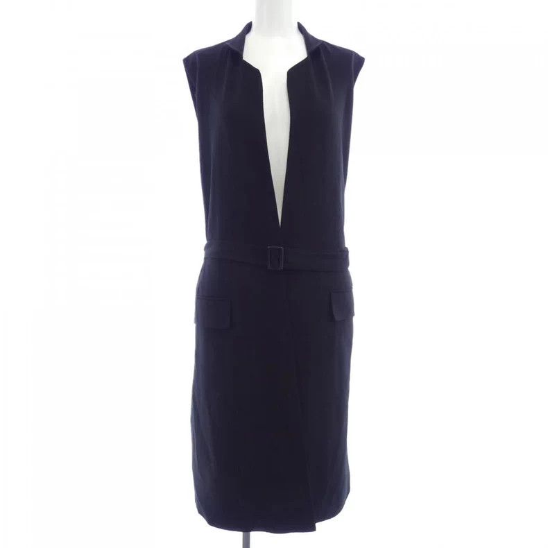 Maison Margiela Hermes Wool Blend Sleeveless Dress Size US M / EU 48-50 / 2 - 1 Thumbnail
