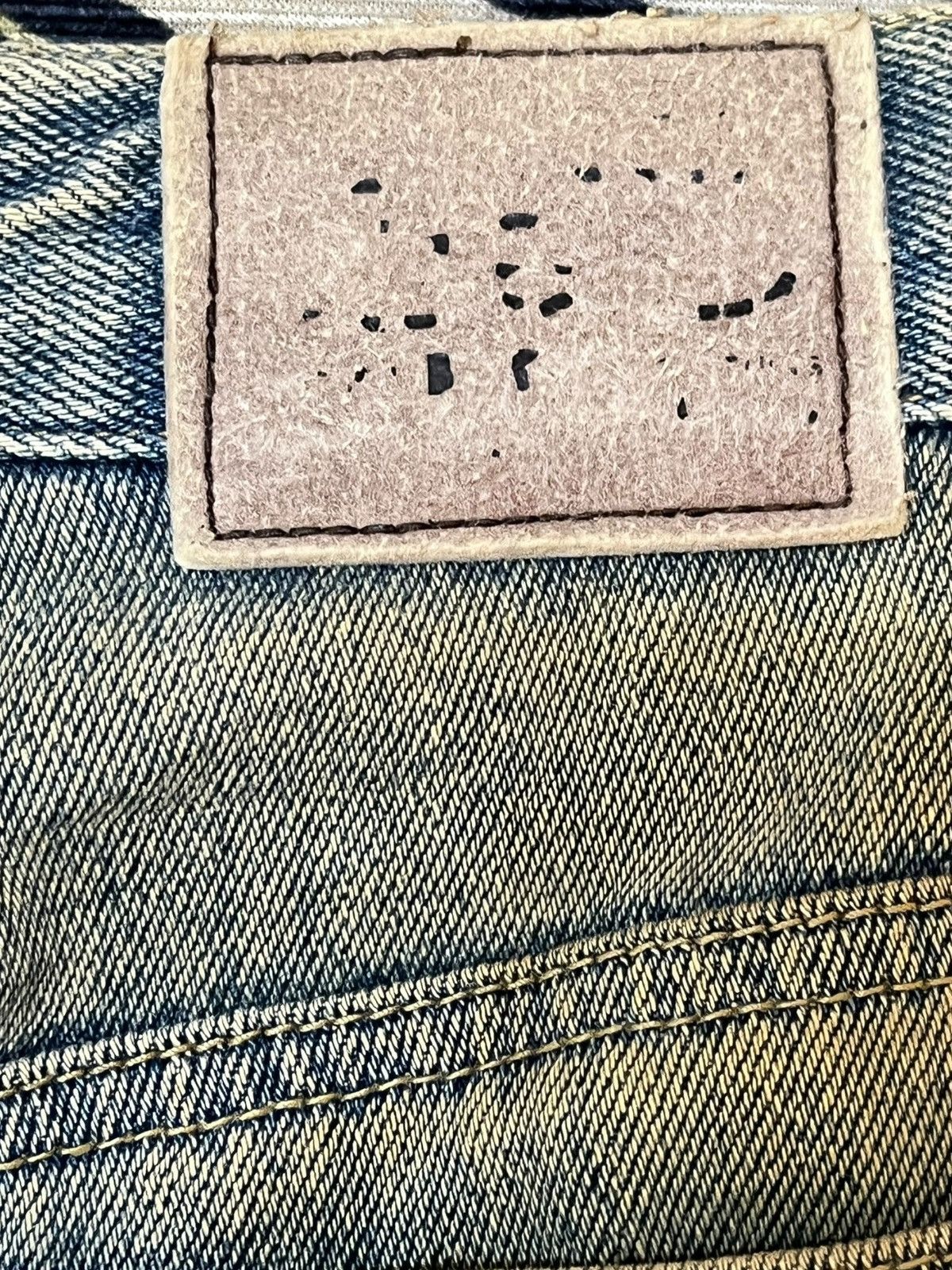 Japanese Brand Vintage Japanese Brand Baggy Loose Mudwash Denim Size US 29 - 7 Thumbnail