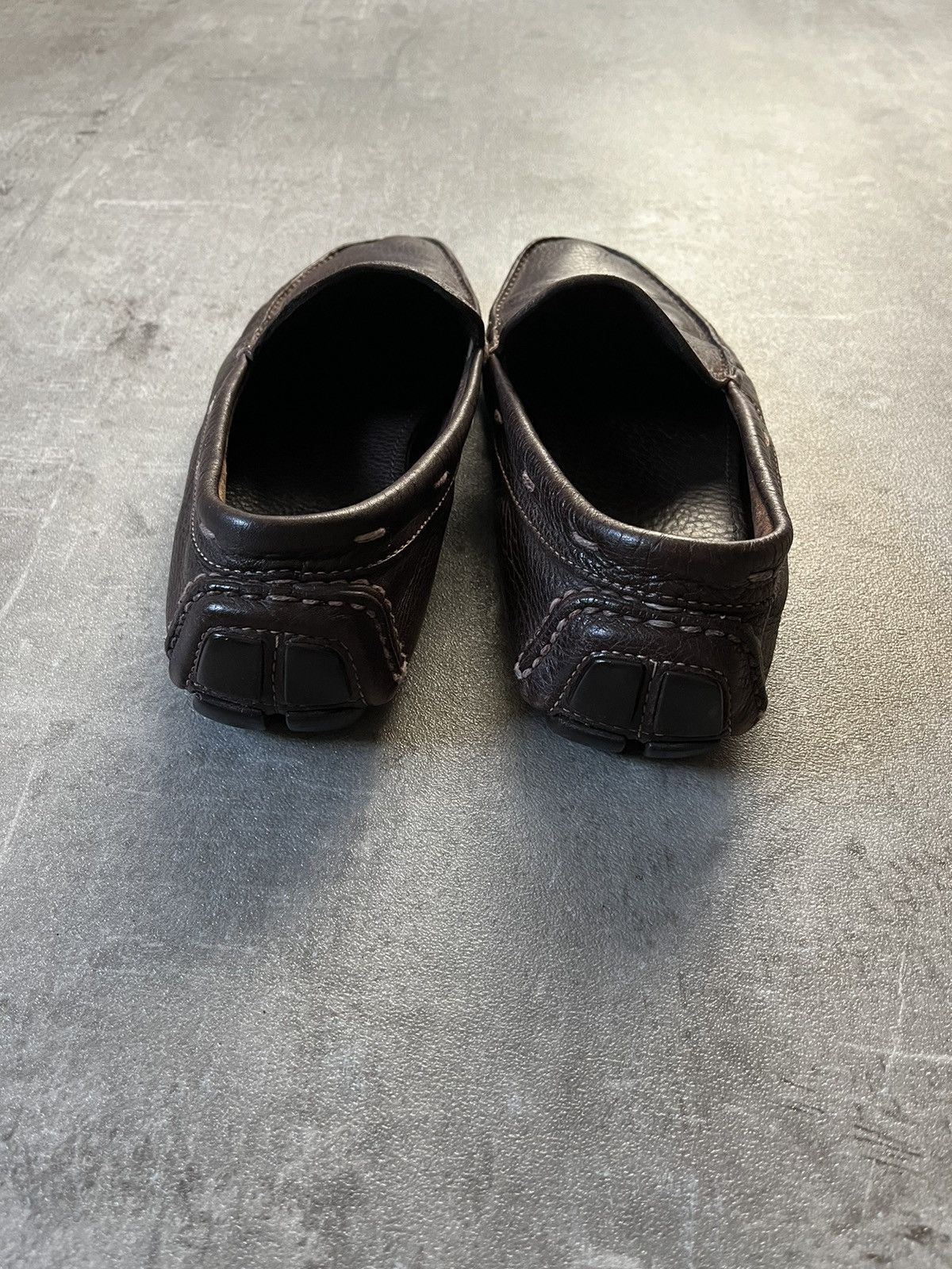 Prada × Vintage Vintage Prada brown leather shoes Size US 7.5 / EU 40-41 - 4 Thumbnail