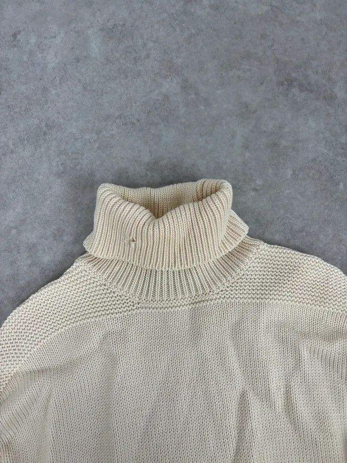Gucci Gucci Wool Creamy White Signature Turtleneck Size US M / EU 48-50 / 2 - 6 Thumbnail