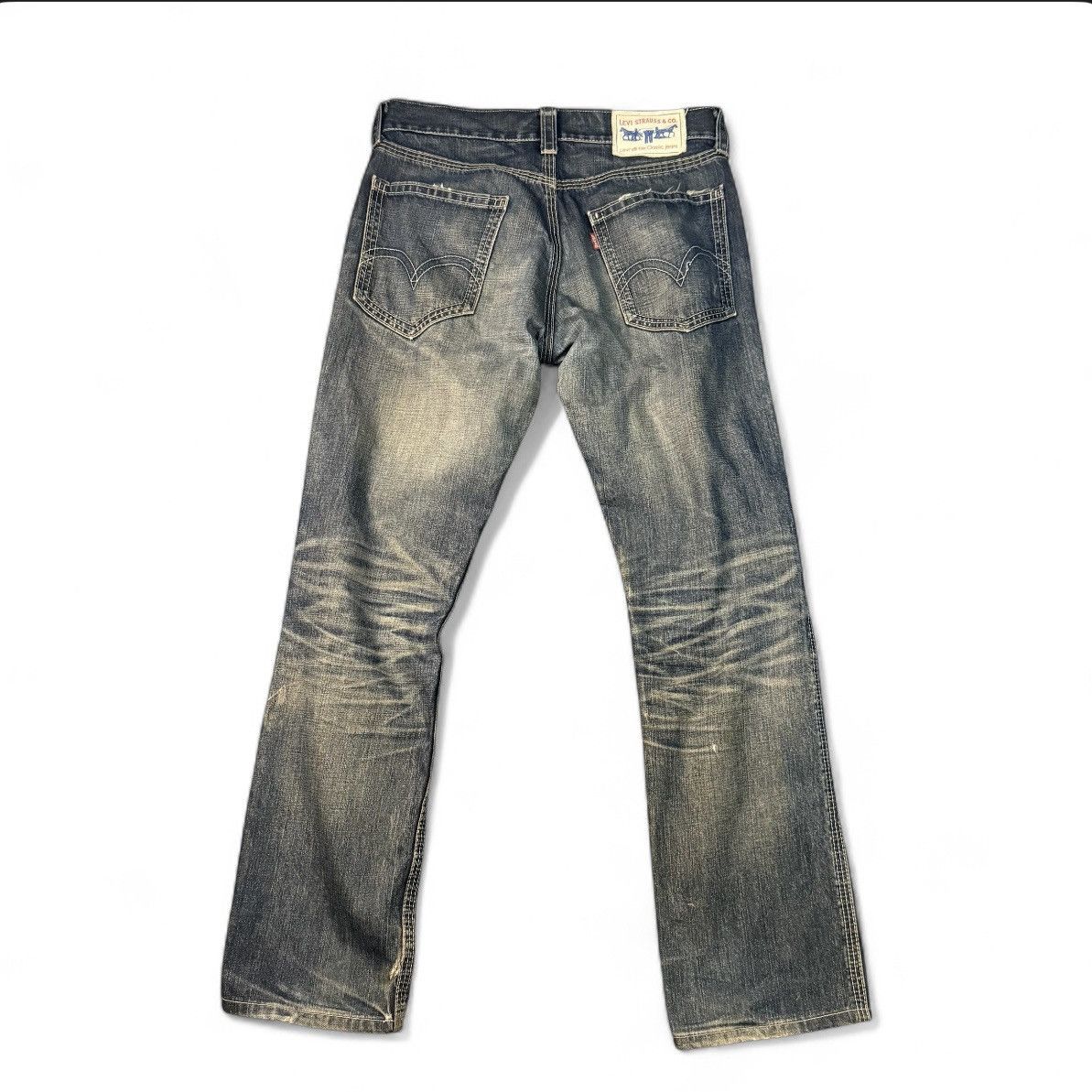 If Six Was Nine 🔥🇯🇵 Vintage 90s Levis Japanese Distressed Rusty Denim Size US 32 / EU 48 - 2 Thumbnail