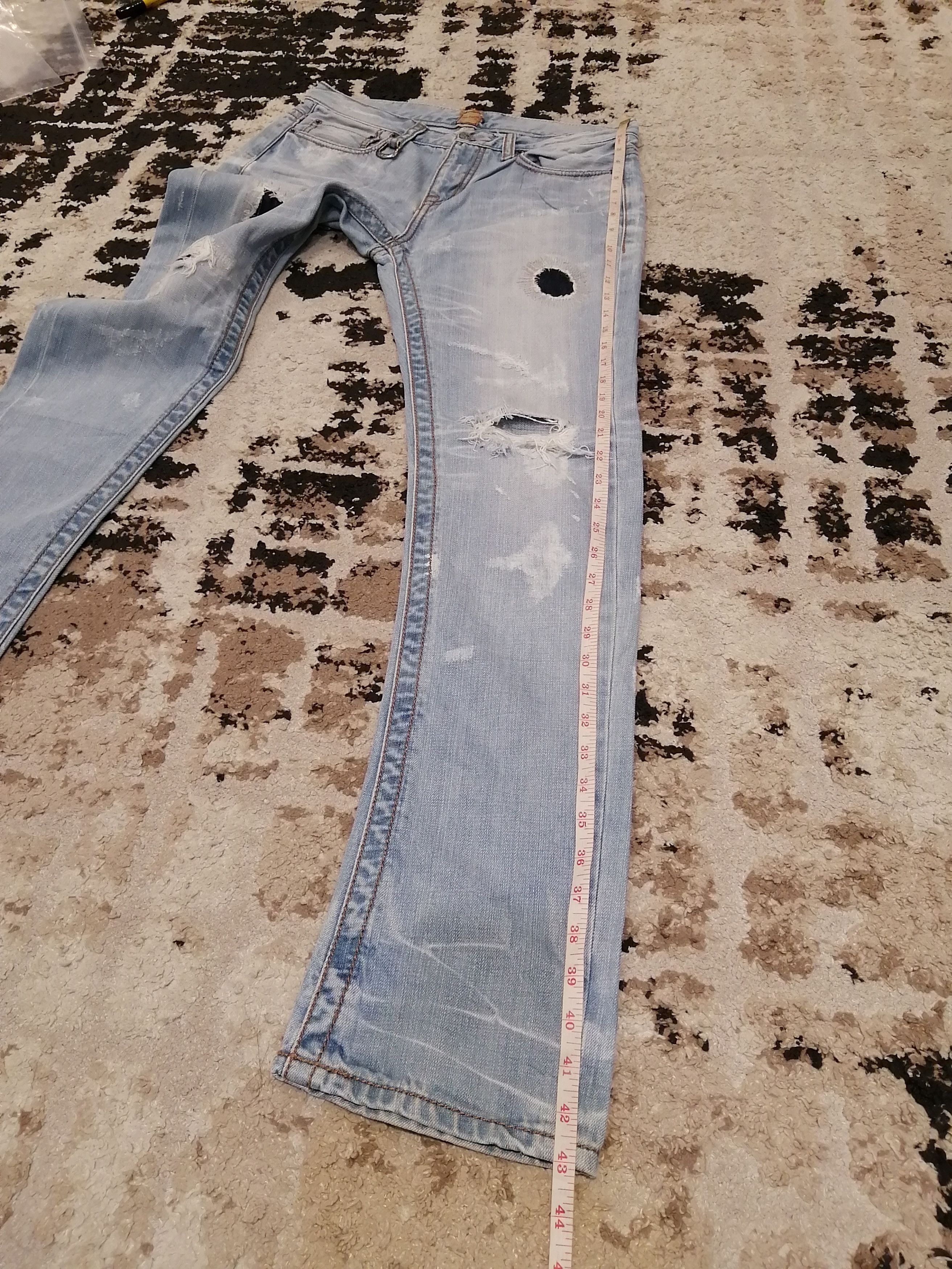 JACKROSE Vintage Jackrose Japan Rare Design Jeans - Size 31 Size US 31 - 13 Thumbnail