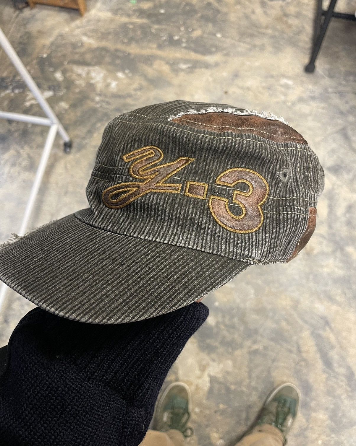 Yohji Yamamoto Yohji Yamamoto Y3 | Military Hat Size ONE SIZE - 2 Thumbnail