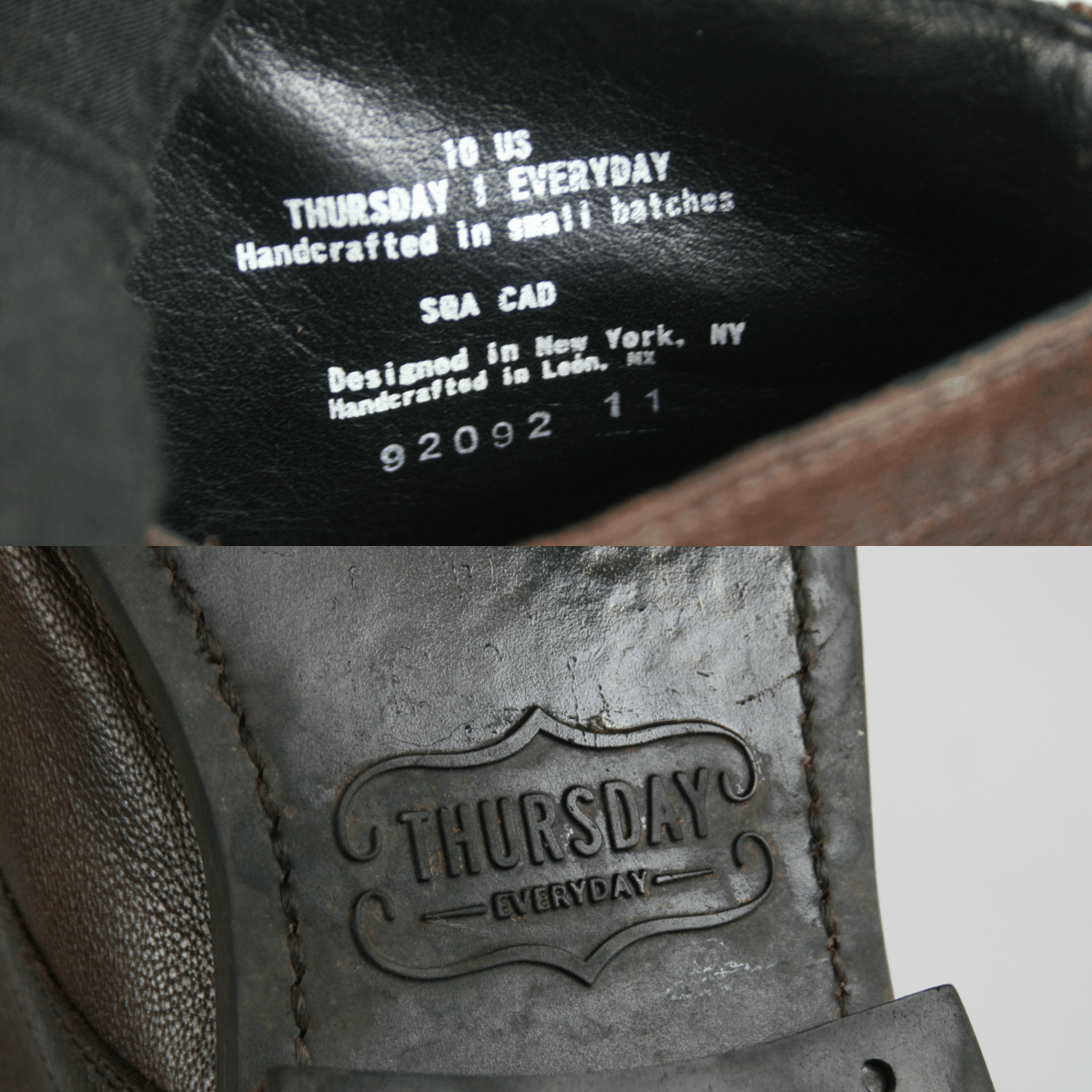 Thursday Boot Company Cadet Combat Leather Boots Size US 10 / EU 43 - 12 Thumbnail