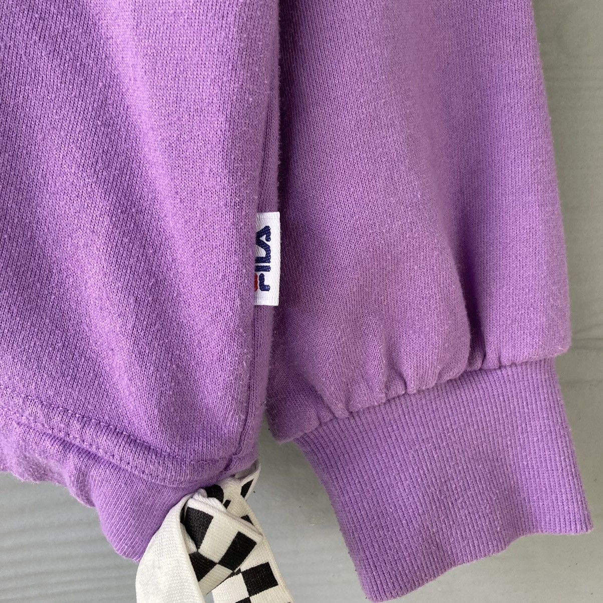 Fila Vintage Fila Purple Crop Top Size M / US 6-8 / IT 42-44 - 5 Thumbnail