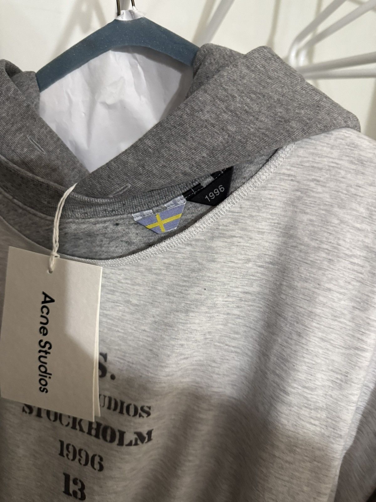 Acne Studios Acne Studios Layered Hoodie size large Size US L / EU 52-54 / 3 - 6 Thumbnail