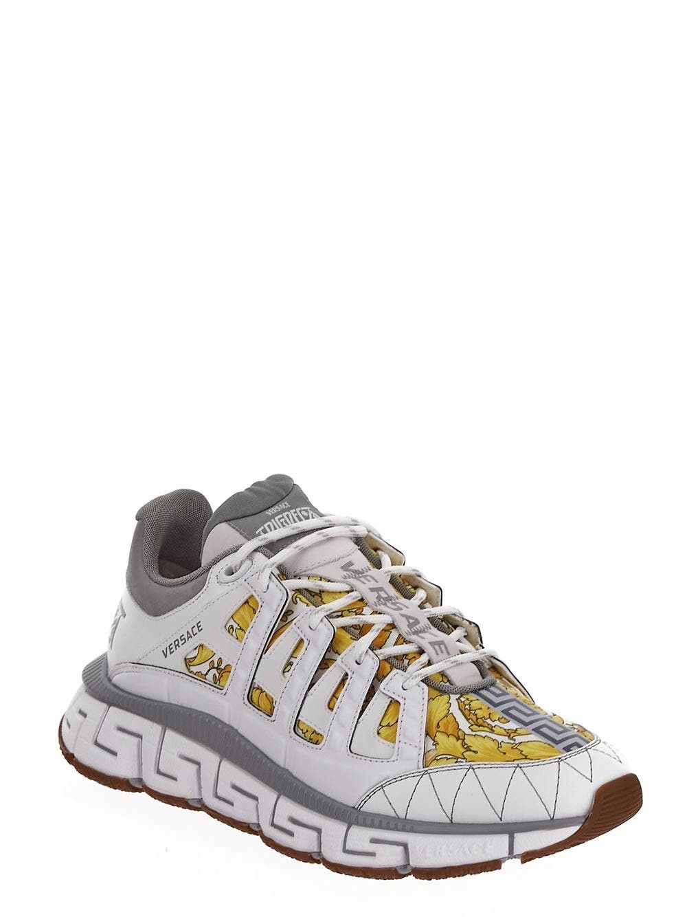 Versace o1y0425 Logo Low-Top Sneakers in Multicolor Size US 7 / EU 40 - 2 Thumbnail