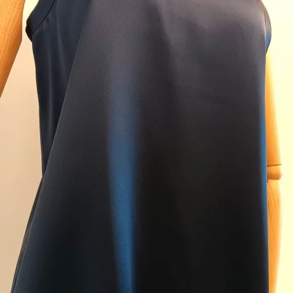 Lafayette 148 LAFAYETTE 148 Perla Luxe Blue Silk Charmeuse Blouse - (S) Size S / US 4 / IT 40 - 7 Thumbnail