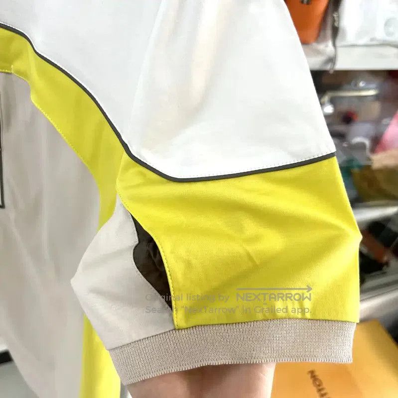 Prada Men's Summer Colorblock Cotton T-Shirt.