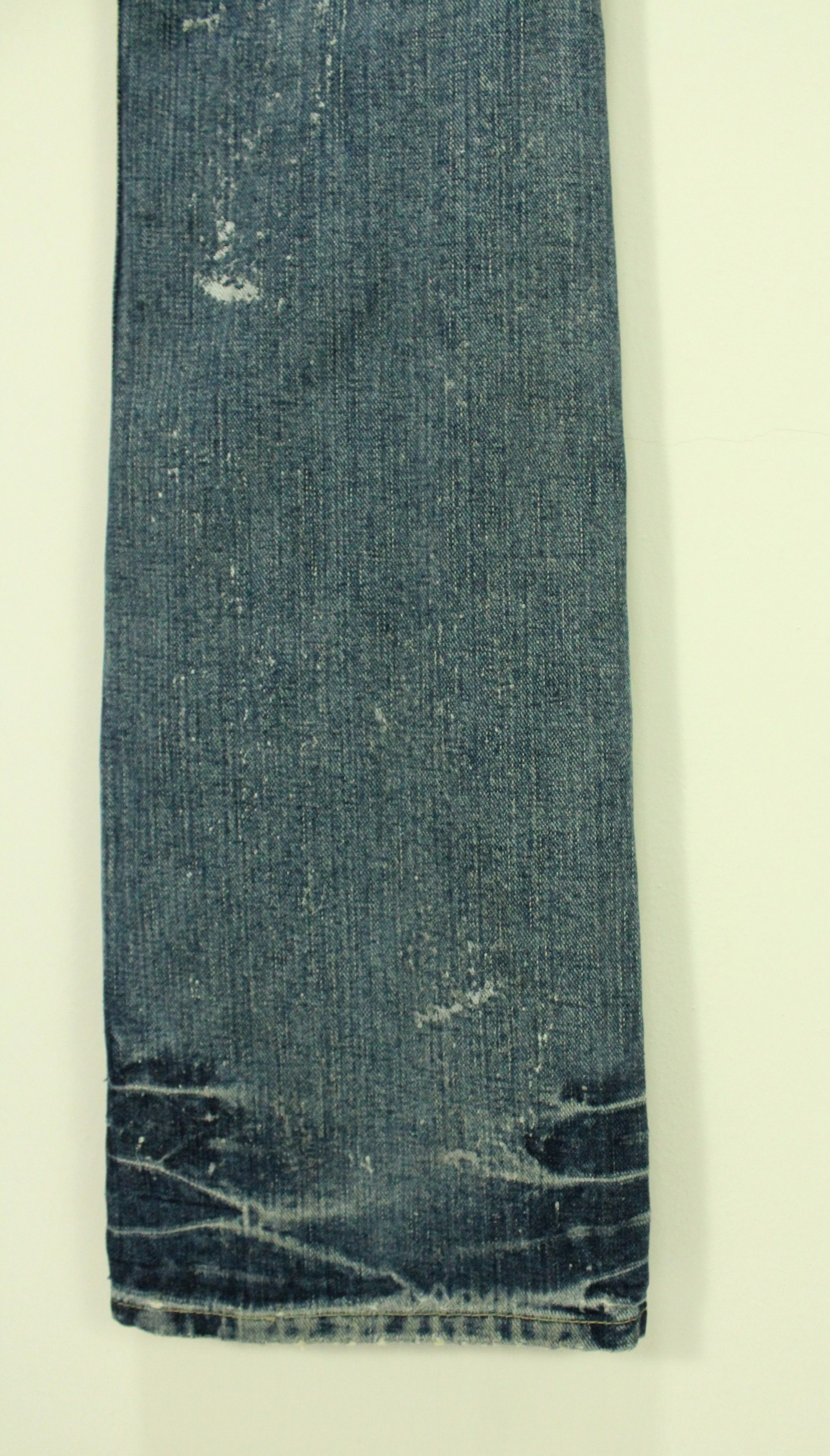 Japanese Brand FLARED 🔥 BIGI Denim Paint Splatter Kapital Goa Ppfm LGB Size US 32 / EU 48 - 12 Thumbnail