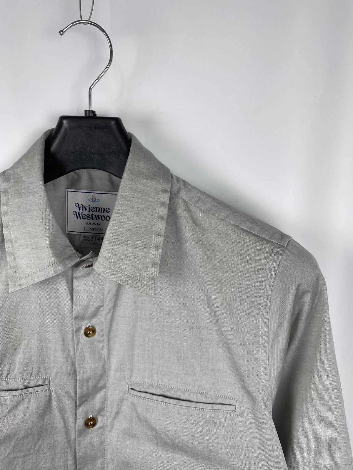 Vivienne Westwood Vivienne Westwood Man Shirt Short Sleeve Cotton size 44 XS Size US XS / EU 42 / 0 - 2 Thumbnail