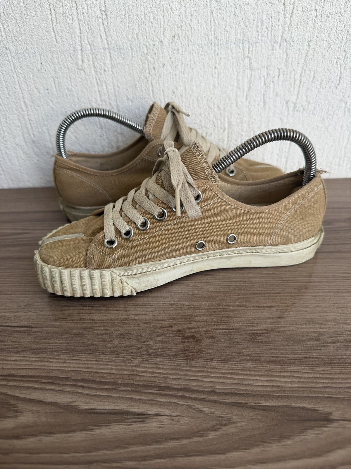 Maison Margiela Tabi canvas sneakers Size US 5.5 / IT 35.5 - 14 Thumbnail