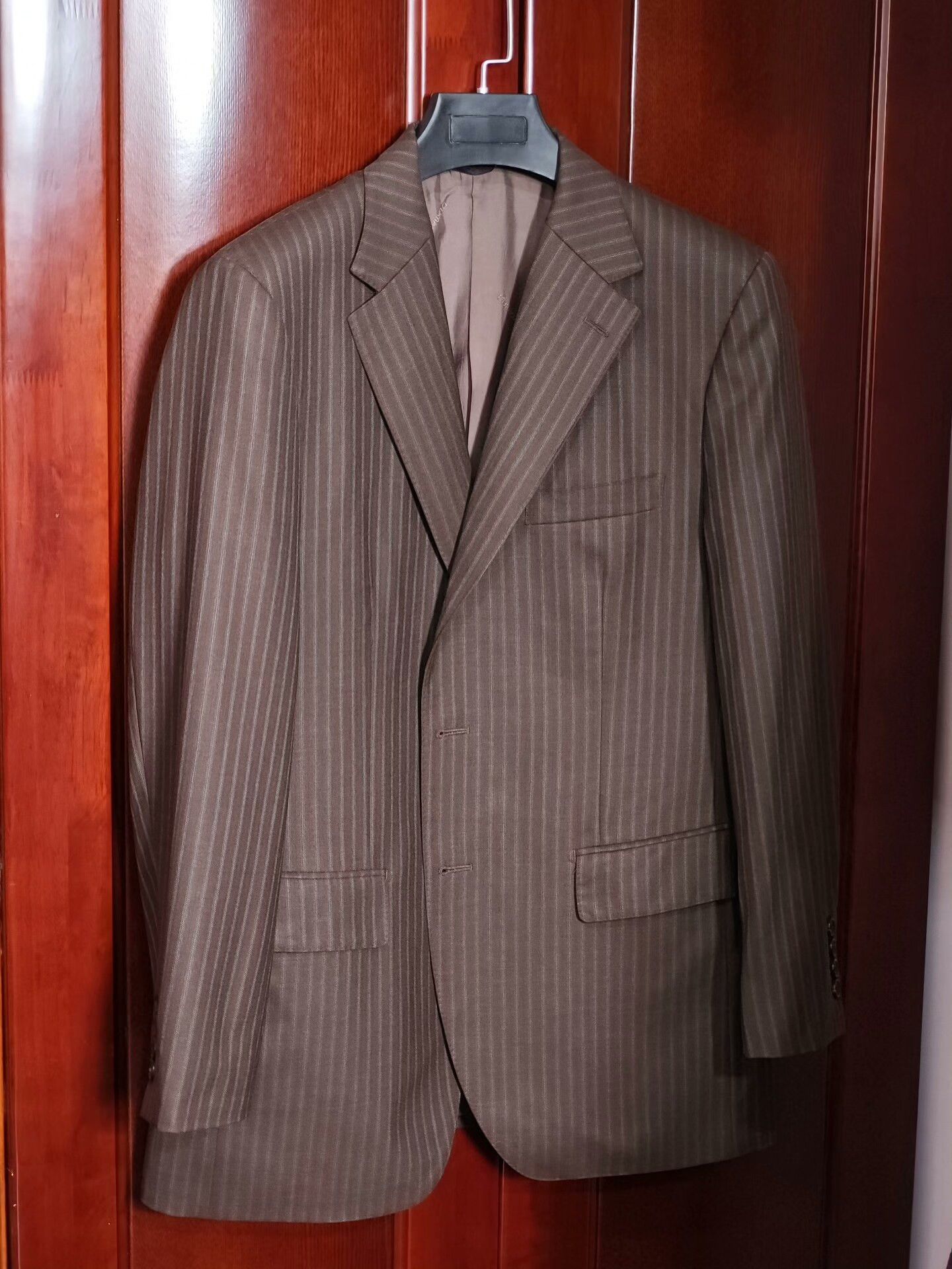 Loro Piana Italian Loro Piana Wool Suit Jacket Size US M / EU 48-50 / 2 - 1 Thumbnail