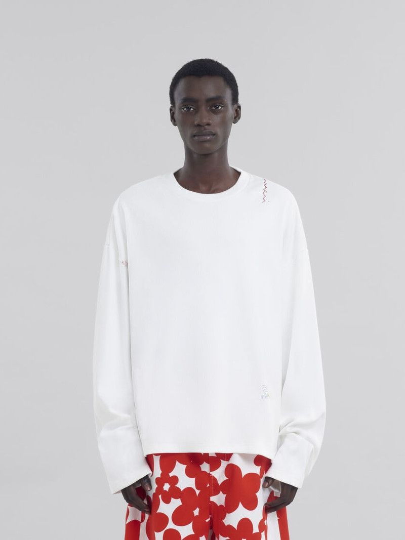Marni o1w1db10526 T-Shirts in White Size US S / EU 44-46 / 1 - 2 Thumbnail
