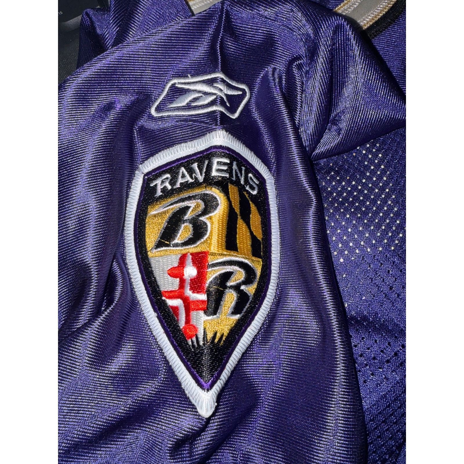 NFL NFL On Field Reebok Baltimore Ravens Smith Purple Jersey Size US L / EU 52-54 / 3 - 6 Thumbnail
