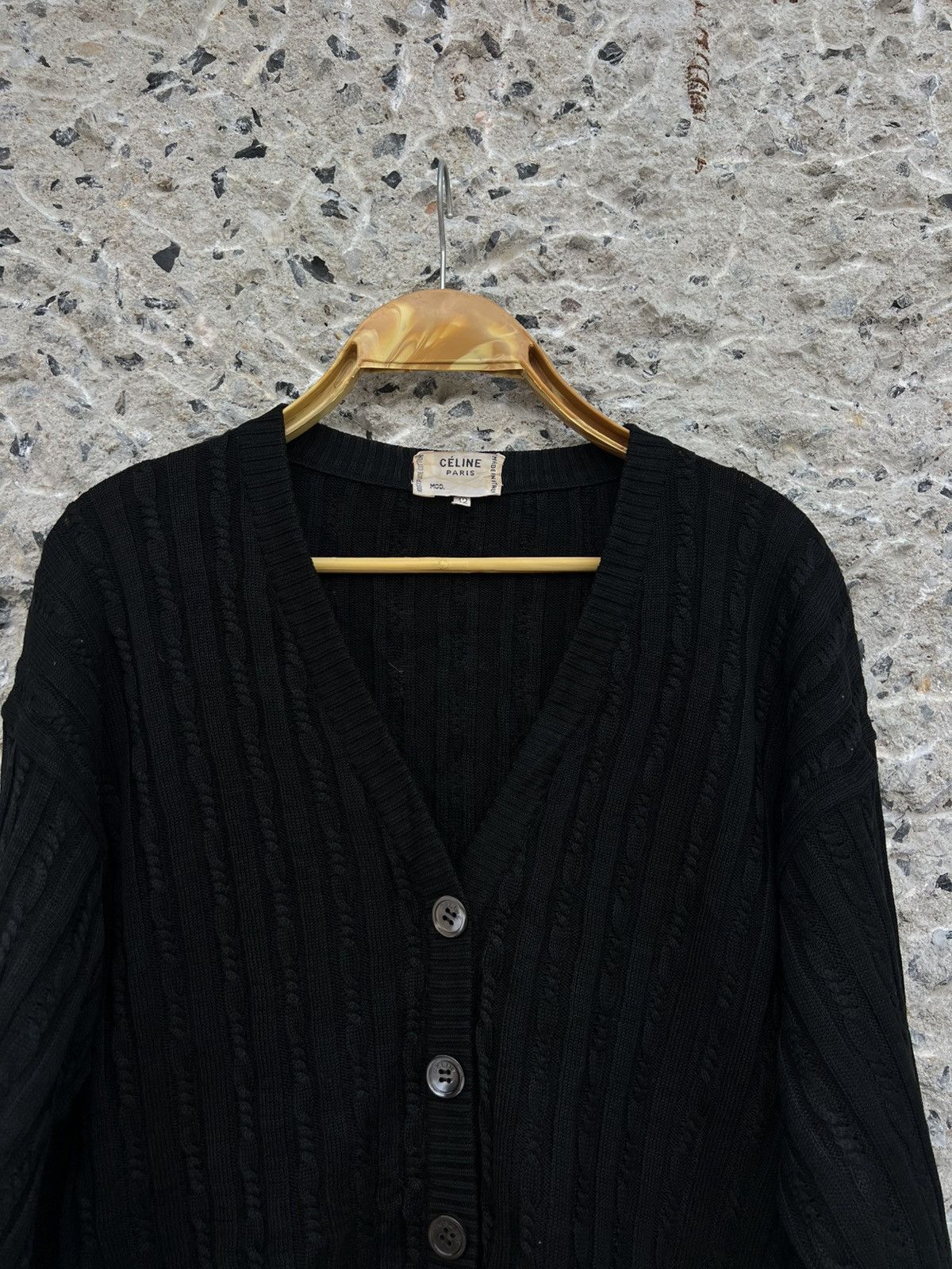 Celine VTG CELINE KNIT CADIGAN 80s Size US M / EU 48-50 / 2 - 4 Thumbnail