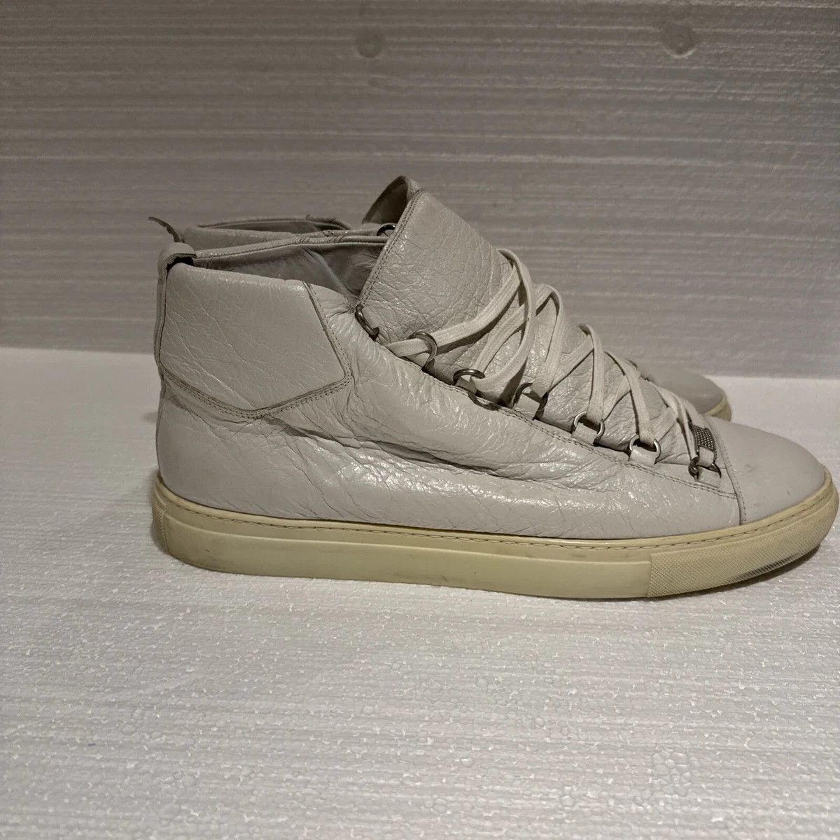 balenciaga arena ホワイト 28.0 Balenciaga High-Top Sneaker, Size 8 US