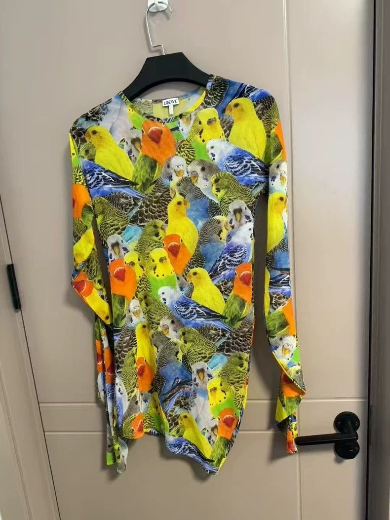 Loewe LOEWE Parrot long sleeve coat Size S / US 4 / IT 40 - 1 Thumbnail