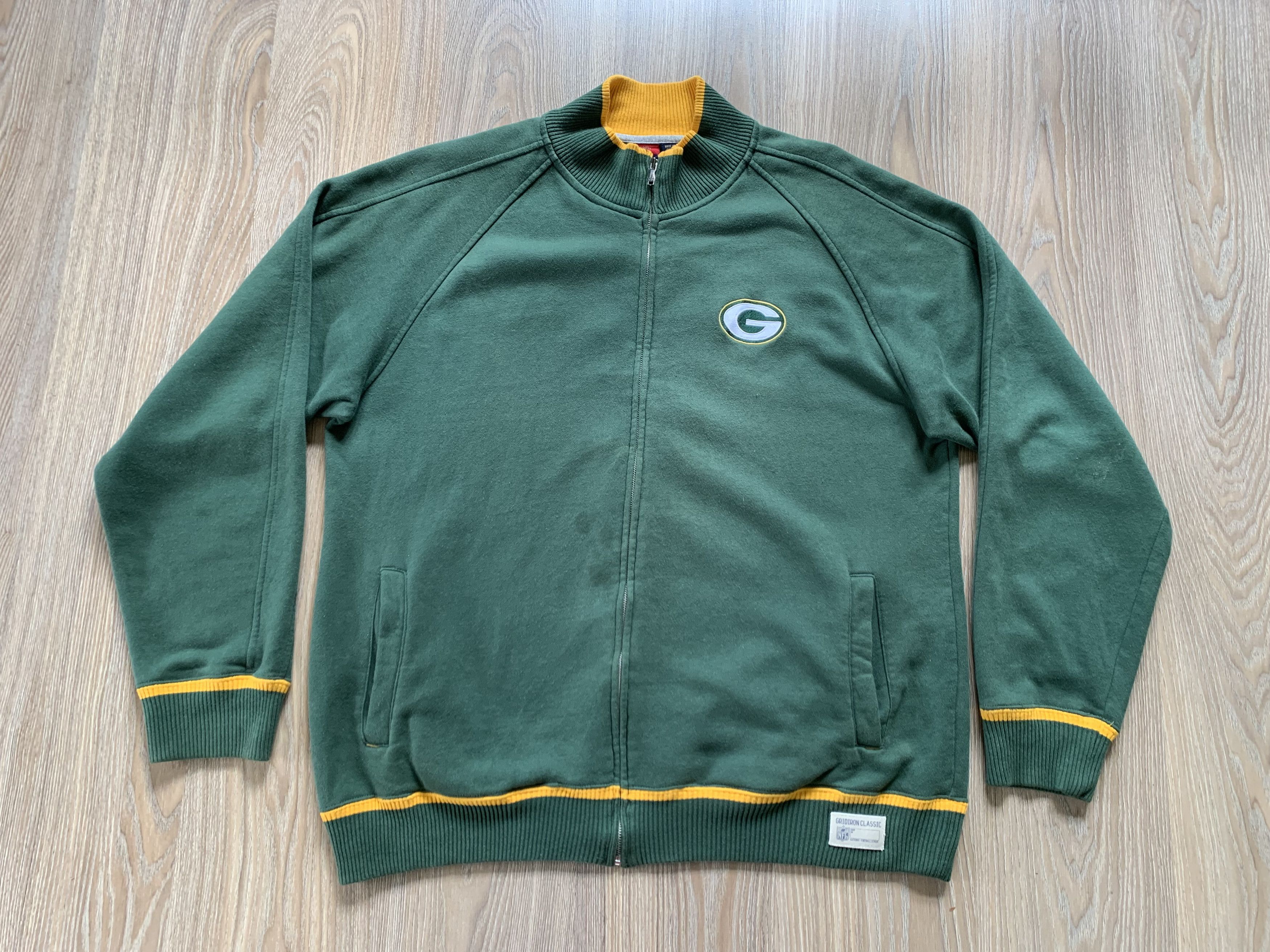 NFL × Reebok × Vintage Vintage Reebok Classic Property Of Green Bay Packers NFL Size US L / EU 52-54 / 3 - 2 Thumbnail