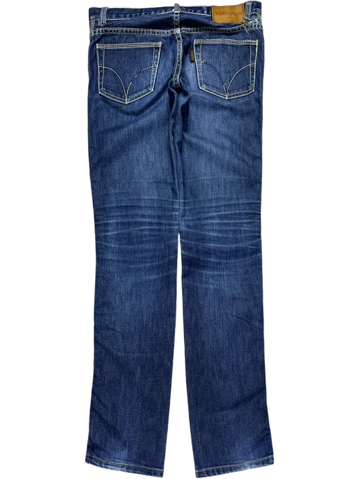Hysteric Glamour Vintage Japanese Hysteric Glamour Blue Wash Slim Fit Jeans Size 29" - 2 Thumbnail