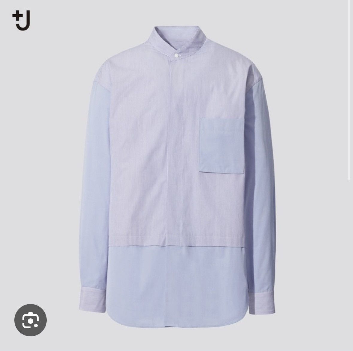 Jil Sander × Uniqlo Jil Sander x Uniqlo +J two tone shirt Size US L / EU 52-54 / 3 - 1 Thumbnail