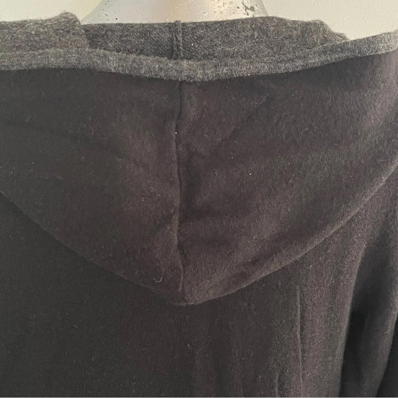 Blanc Noir Blanc Noir Black Cardigan in Medium Size M / US 6-8 / IT 42-44 - 4 Thumbnail