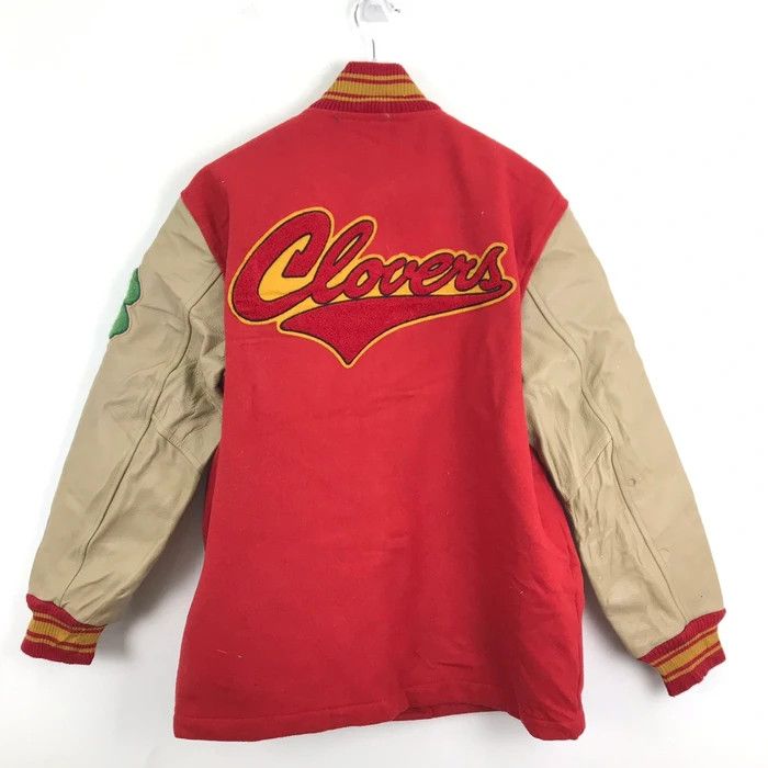Japanese Brand × Snoop Dogg SY0008 VTG DOG HOUSE CLOVERS VARSITY JACKETS Size US M / EU 48-50 / 2 - 2 Thumbnail