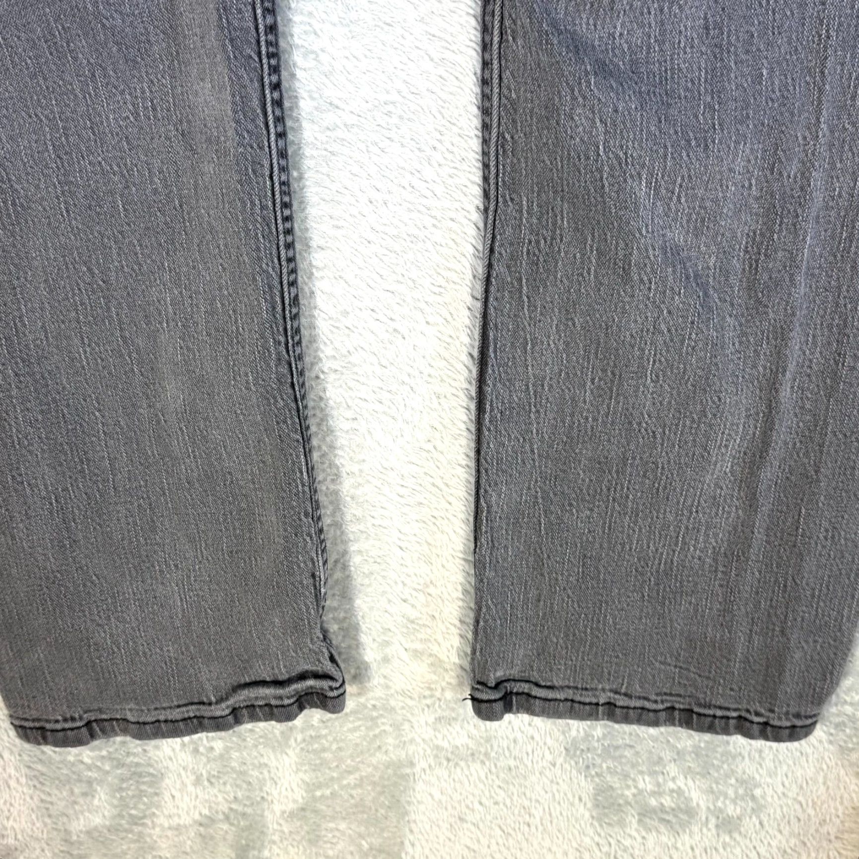 Levi's Levi's 559 Jeans Gray Denim Stretch 40 X 30 5-Pocket Straight Leg Mid Rise Regular Fit Mens Pants Size US 40 / EU 56 - 3 Thumbnail