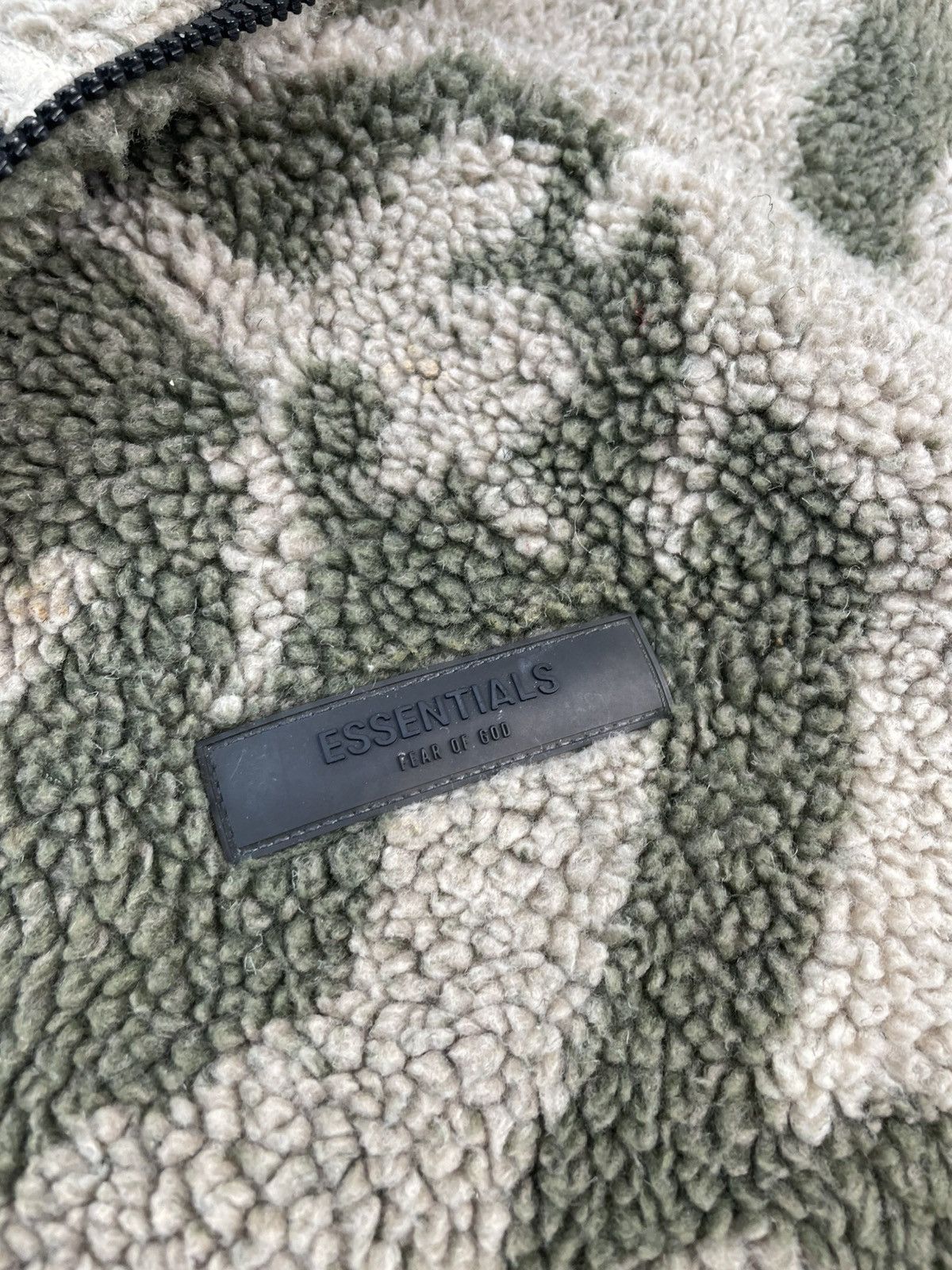 Essentials × Fear of God Fear of God Essentials Sherpa Fleece Jacket Size US M / EU 48-50 / 2 - 6 Thumbnail