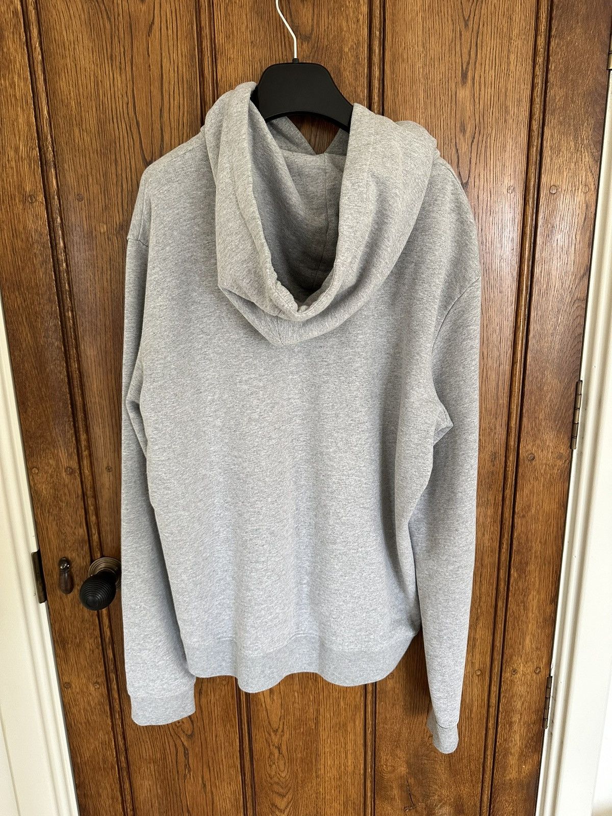 Saint Laurent Paris $990 Saint Laurent Rive Gauche logo hoodie rare XXL grey Size US XXL / EU 58 / 5 - 16 Thumbnail