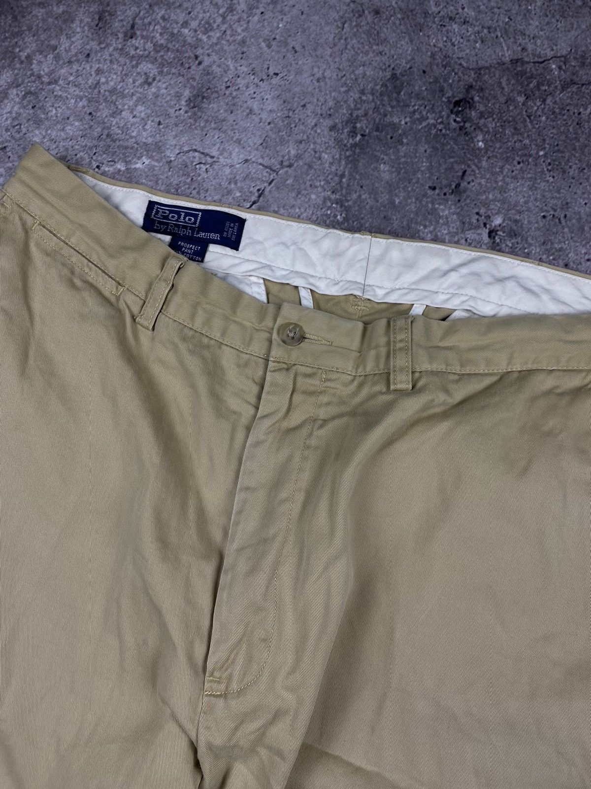Polo Ralph Lauren × Vintage Faded Vintage Polo Ralph Lauren Trousers Chinos Baggy Pants Size US 36 / EU 52 - 5 Thumbnail