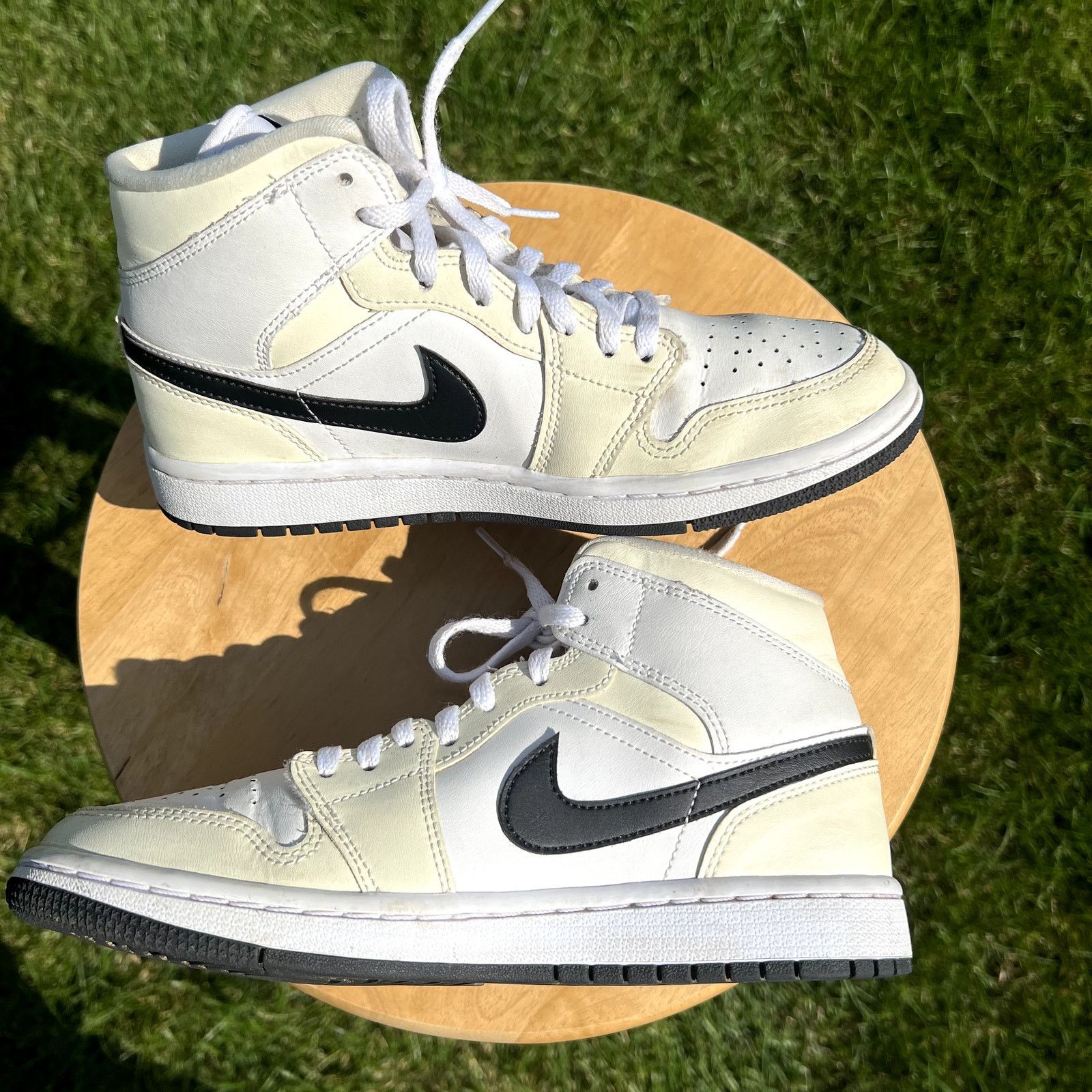 Jordan Brand × Nike Size 7 - Air Jordan 1 Mid Coconut Milk Women's Shoes Size US 7 / IT 37 - 2 Thumbnail