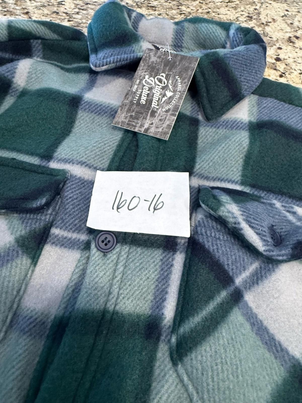 Other Original Deluxe plaid faux fur lined shirt jacket SZ M Size US M / EU 48-50 / 2 - 12 Thumbnail