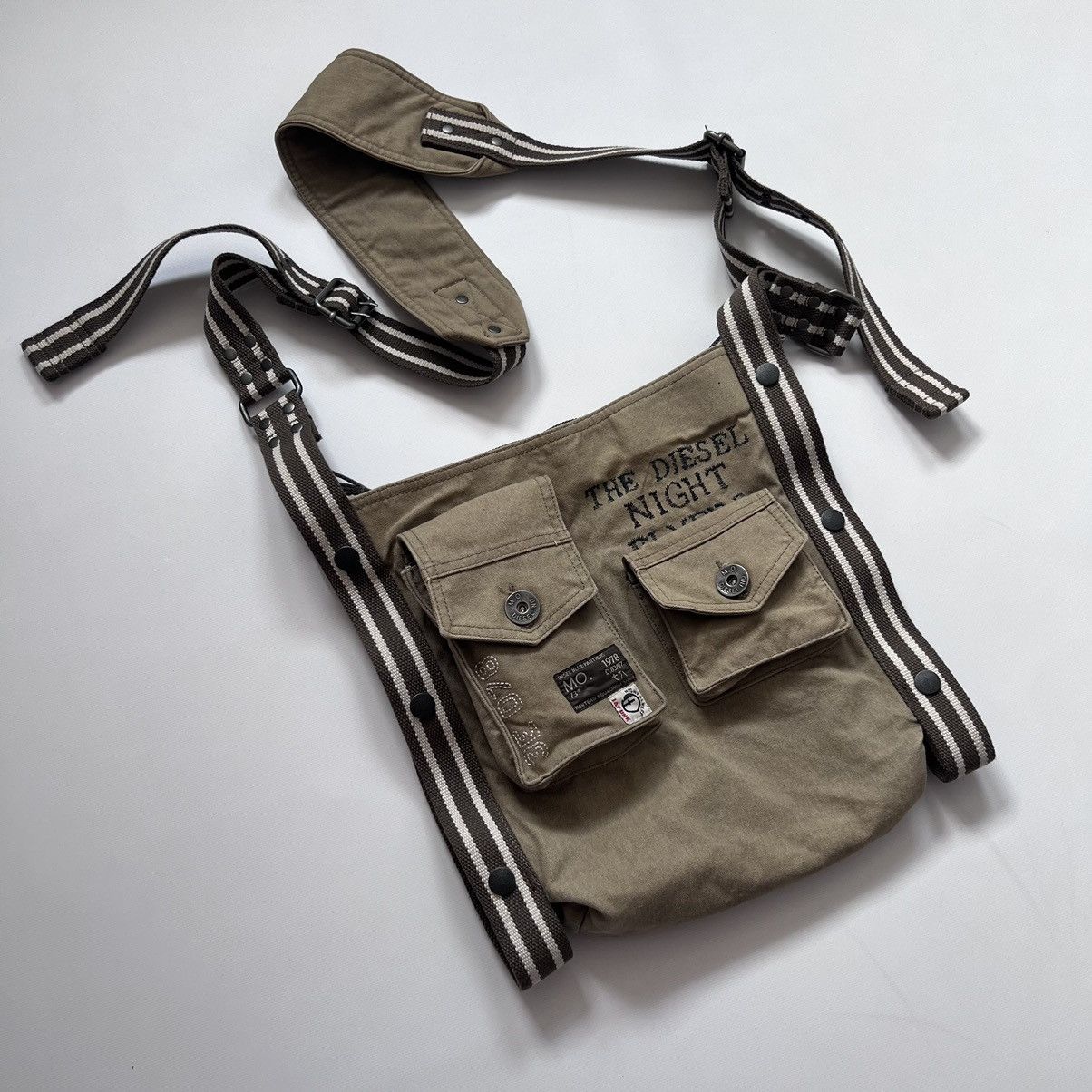 Diesel Diesel vintage night flyers cargo shoulder bag Size ONE SIZE - 1 Thumbnail