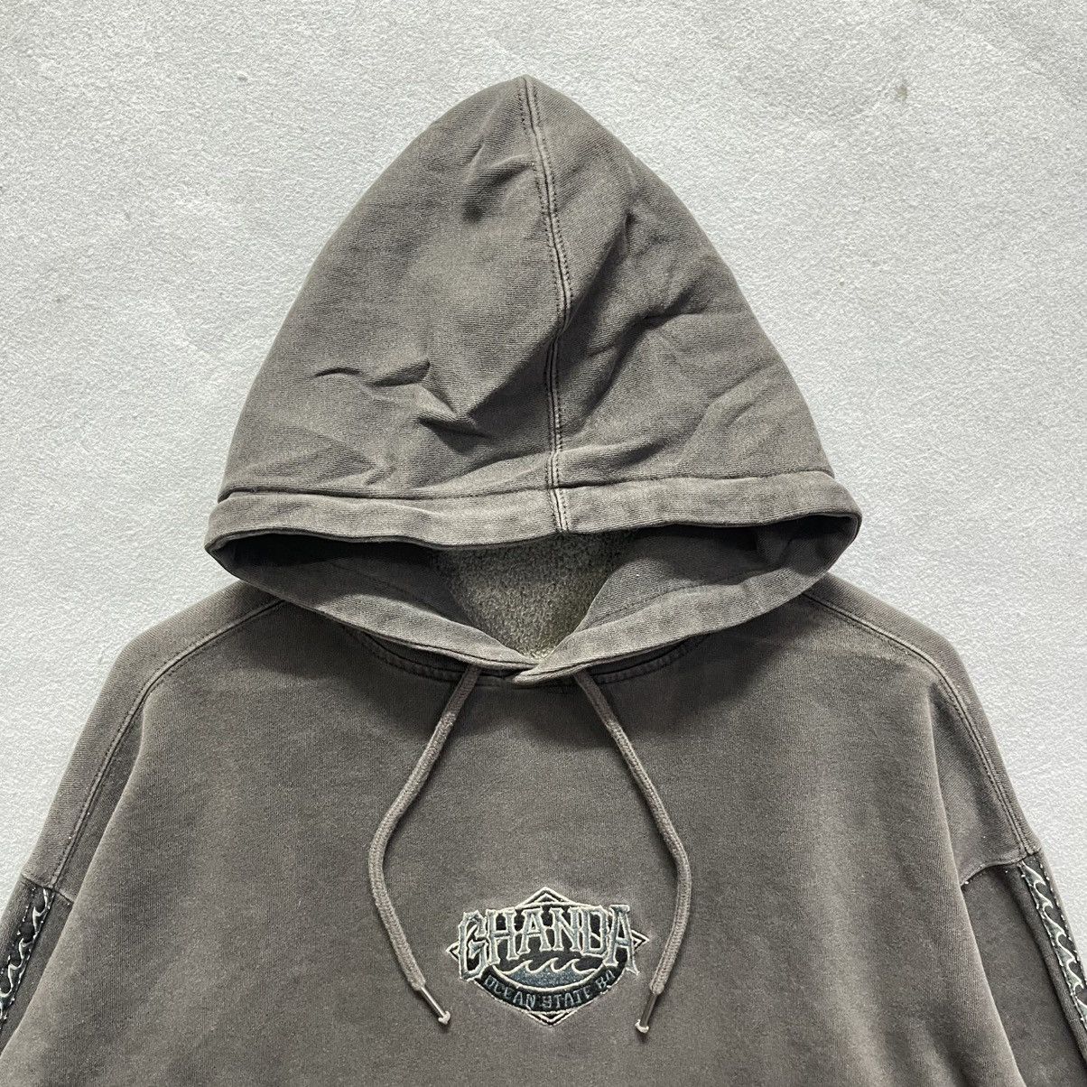 Vintage Ghanda 1984 Logo Embroidered Pullover Hoodie Size US S / EU 44-46 / 1 - 2 Thumbnail