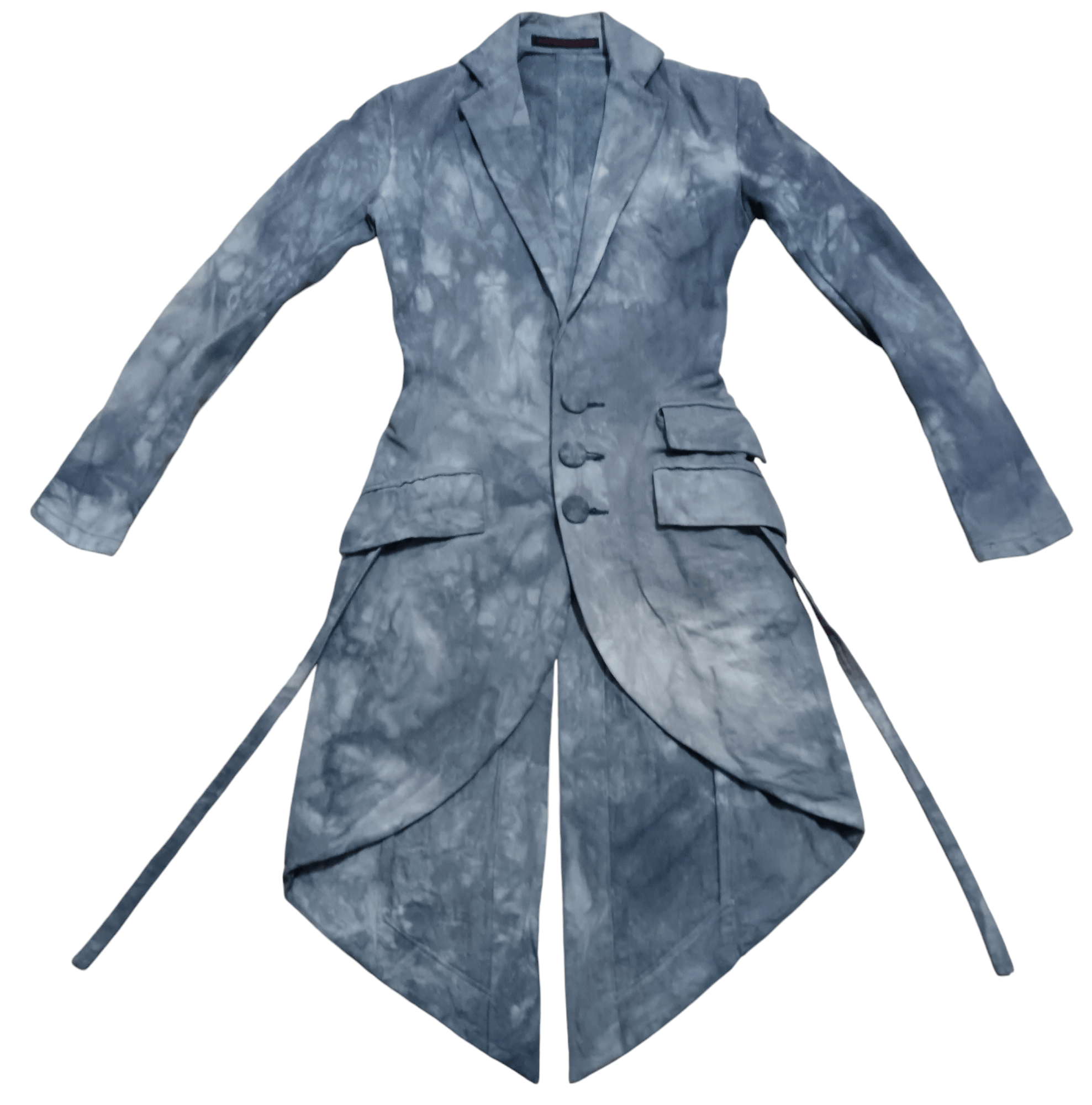 Custommade JEAN PIERRE BRAGANZA ASYMMETRICAL BONDAGE PUNK GOTHIC JACKET Size S / US 4 / IT 40 - 1 Thumbnail