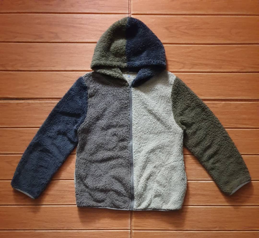 Japanese Brand Pompelmo multicolour fur hoodie Sweater Size M / US 6-8 / IT 42-44 - 1 Thumbnail
