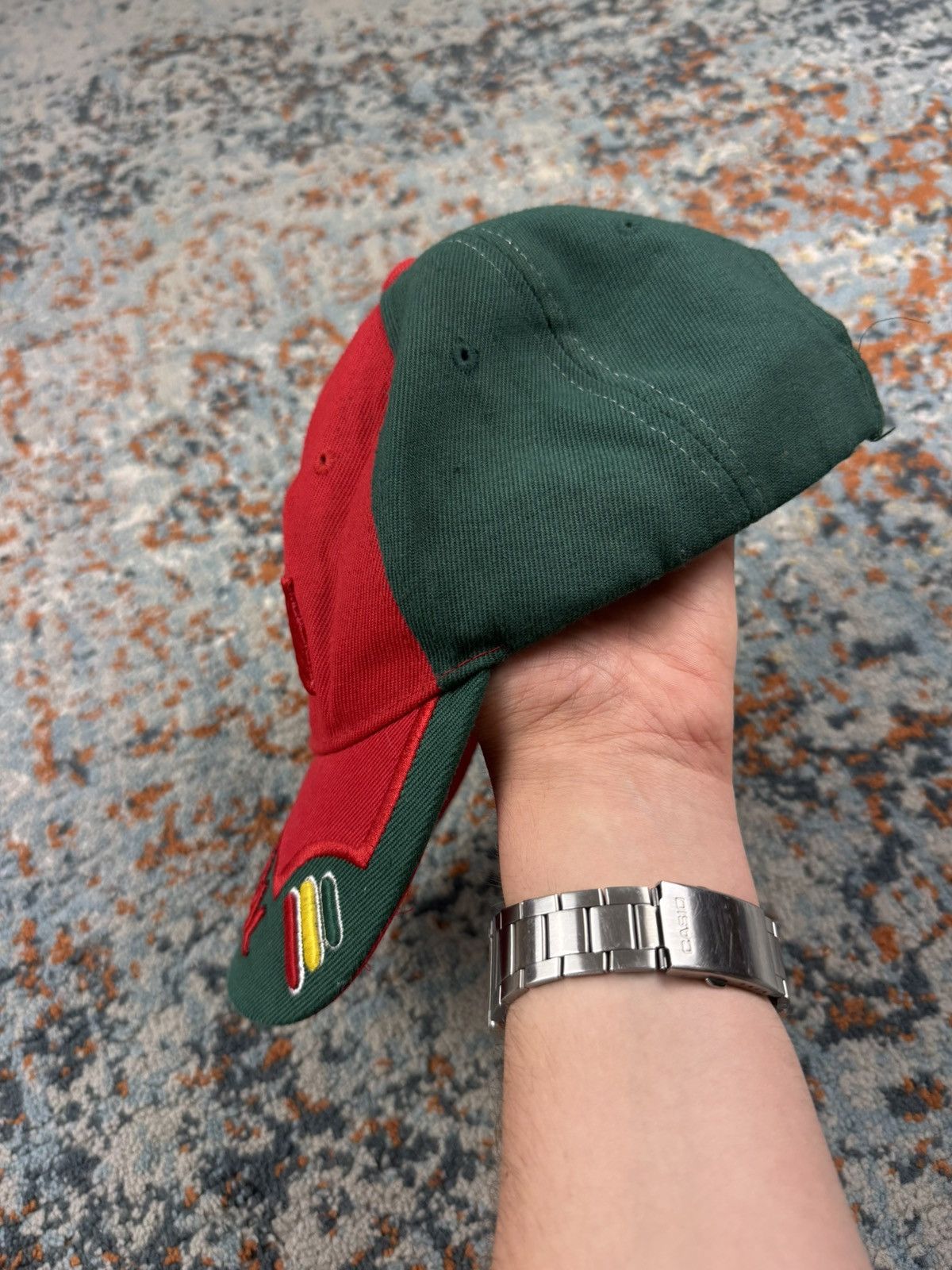 Vintage Vintage Y2K Portugal soccer football blokecore style hat cap Size ONE SIZE - 3 Thumbnail