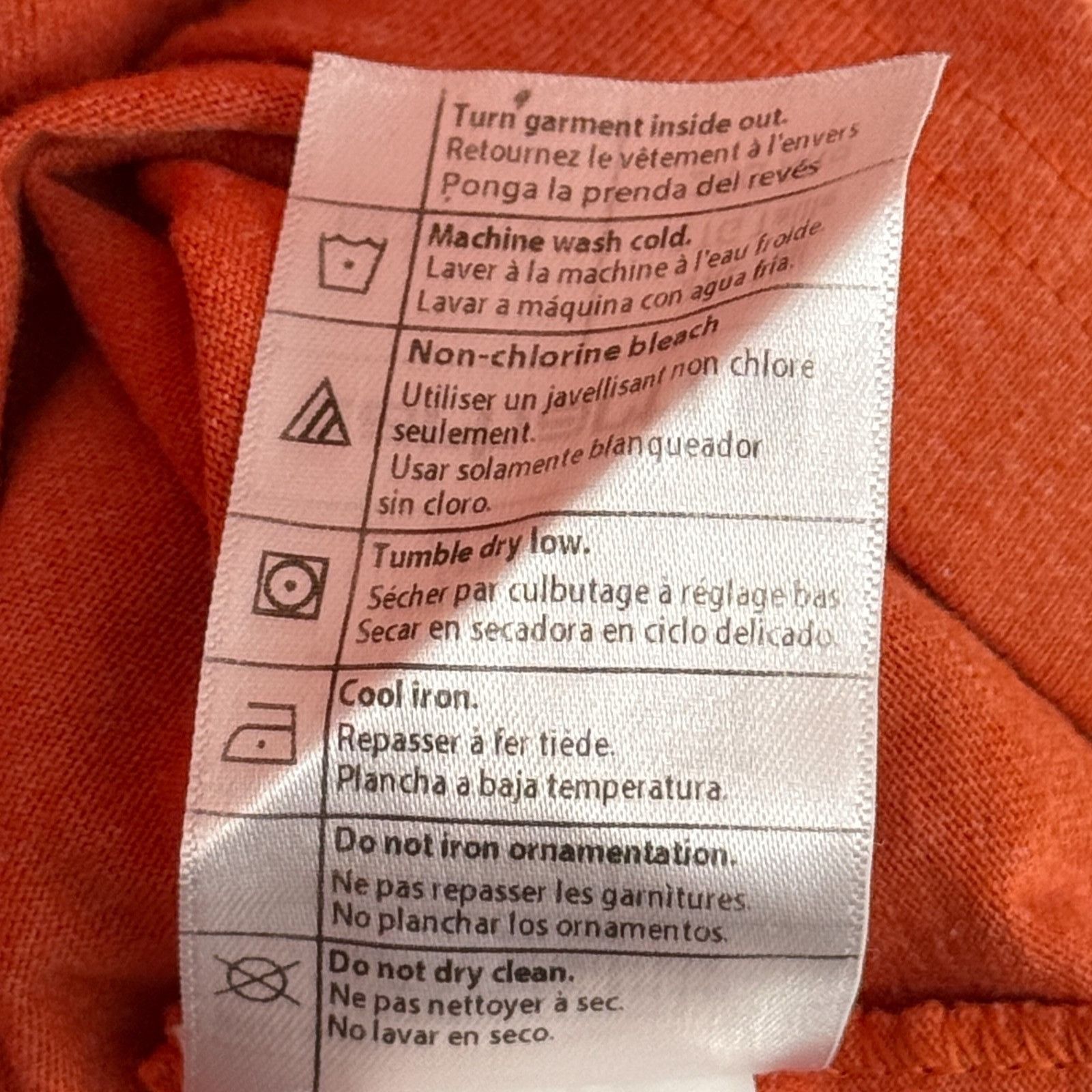 Carhartt Carhartt Shirt Orange Work Wear Loose Fit Long Sleeve Heavyw Size US XXL / EU 58 / 5 - 7 Thumbnail