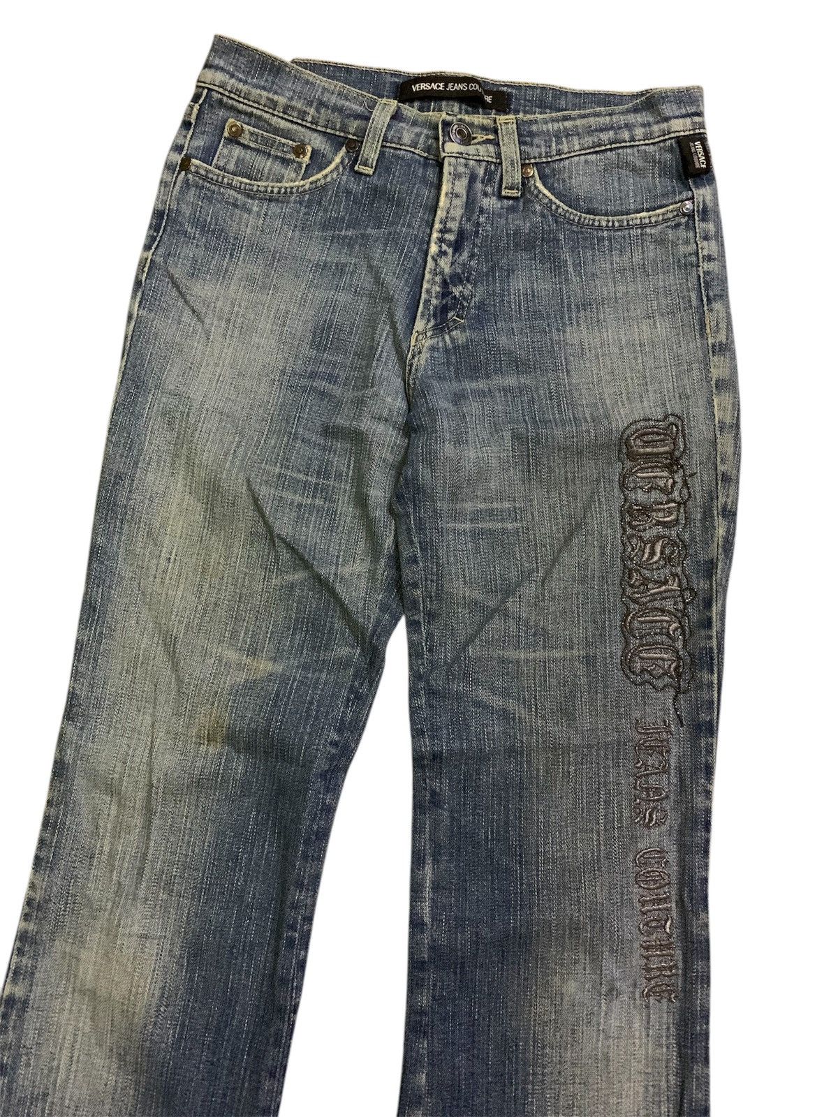 Versace Jeans Couture Vtg Versace Jeans Couture Denim Size 27" / US 4 / IT 40 - 2 Thumbnail