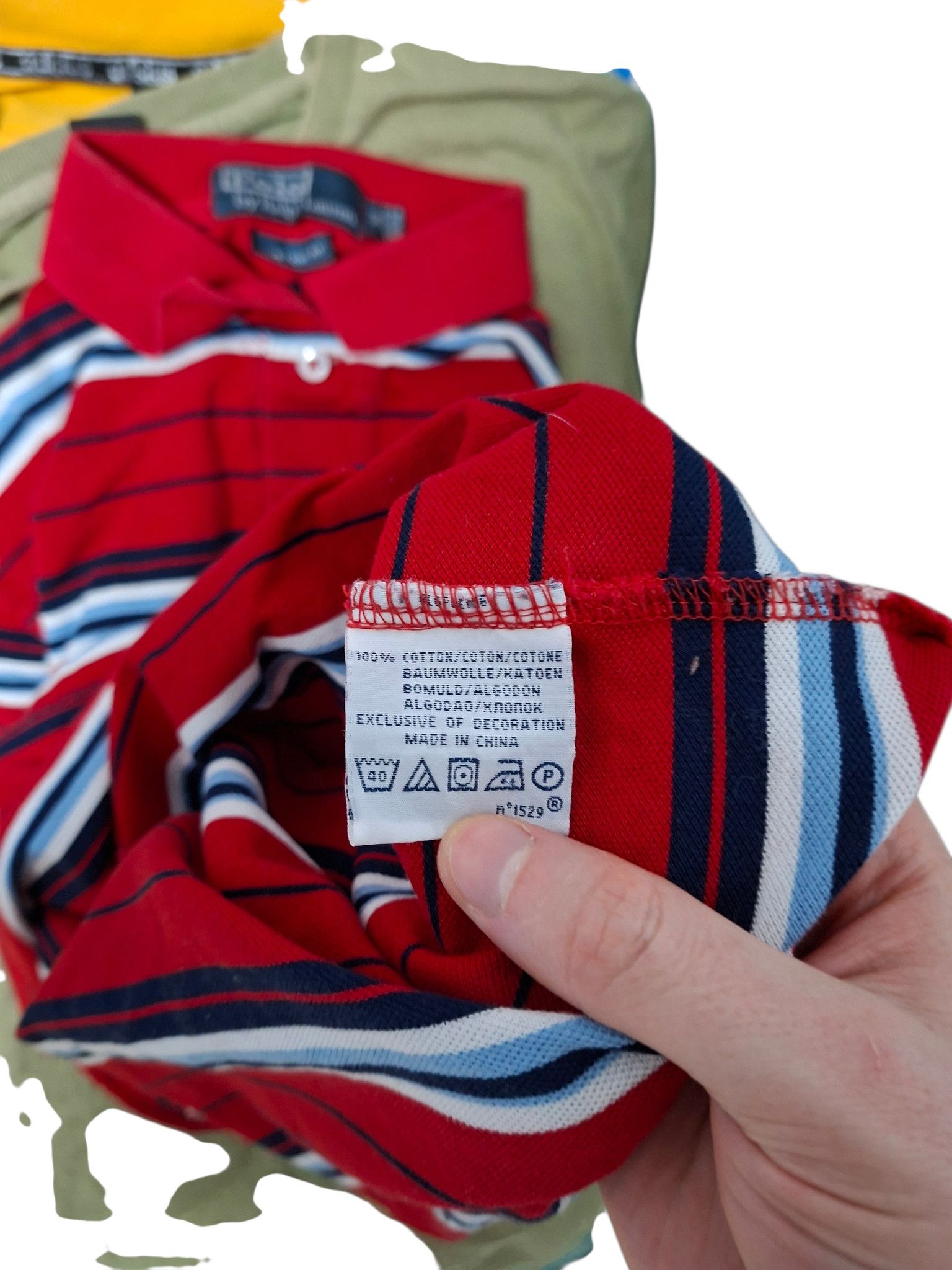 Polo Ralph Lauren POLO RALPH LAUREN VINTAGE LUXURY STRIPED POLO SHIRT Size US M / EU 48-50 / 2 - 5 Thumbnail
