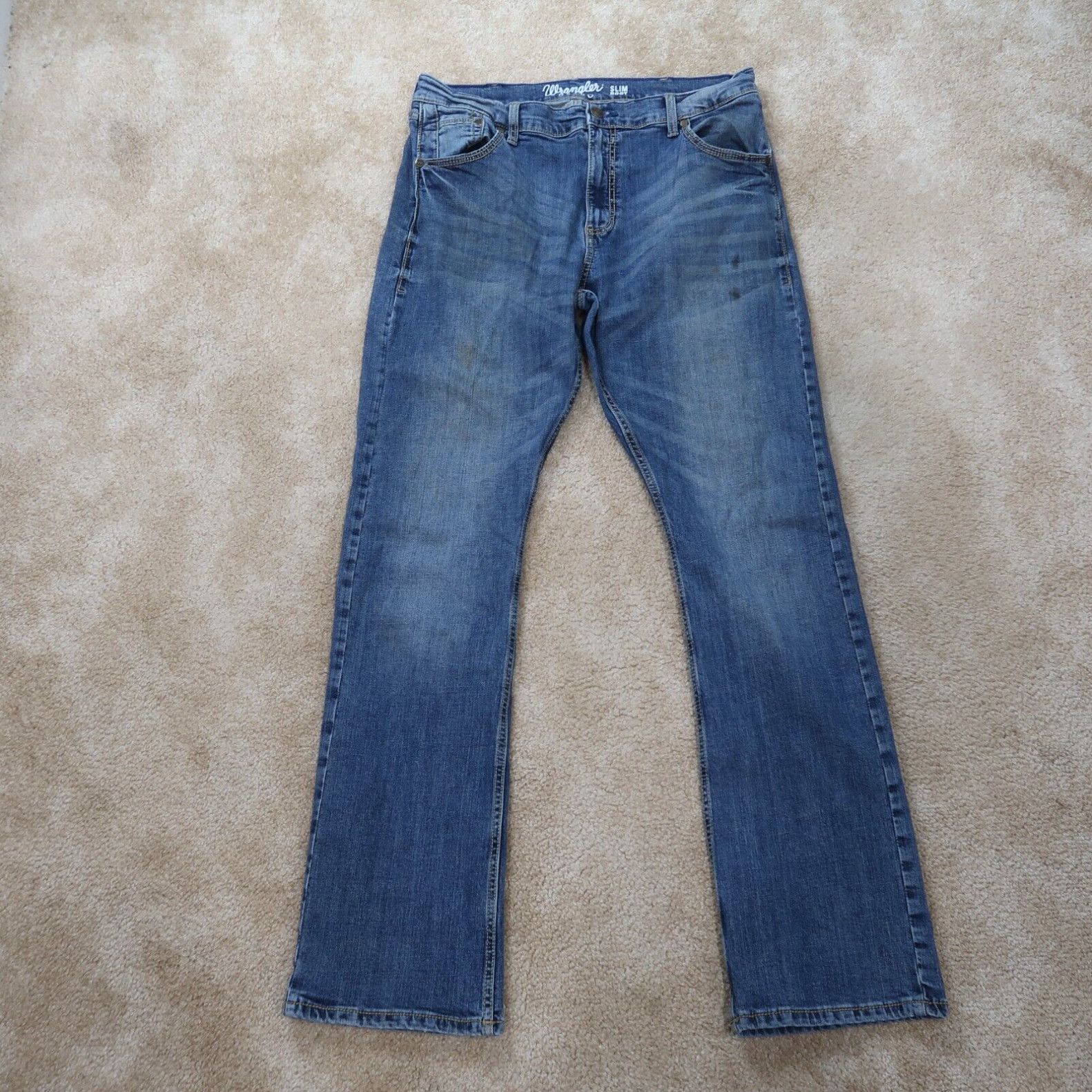 Wrangler Wrangler Retro Slim Bootcut Jeans Men's 36x36 Blue Denim Pants ...