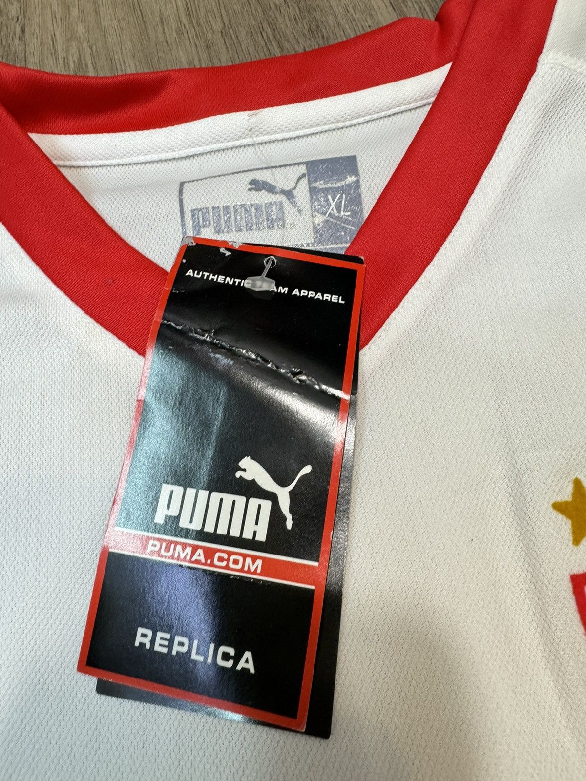 Puma Stuttgart 03/04 home shirt (Bnwt) Size US XL / EU 56 / 4 - 7 Thumbnail