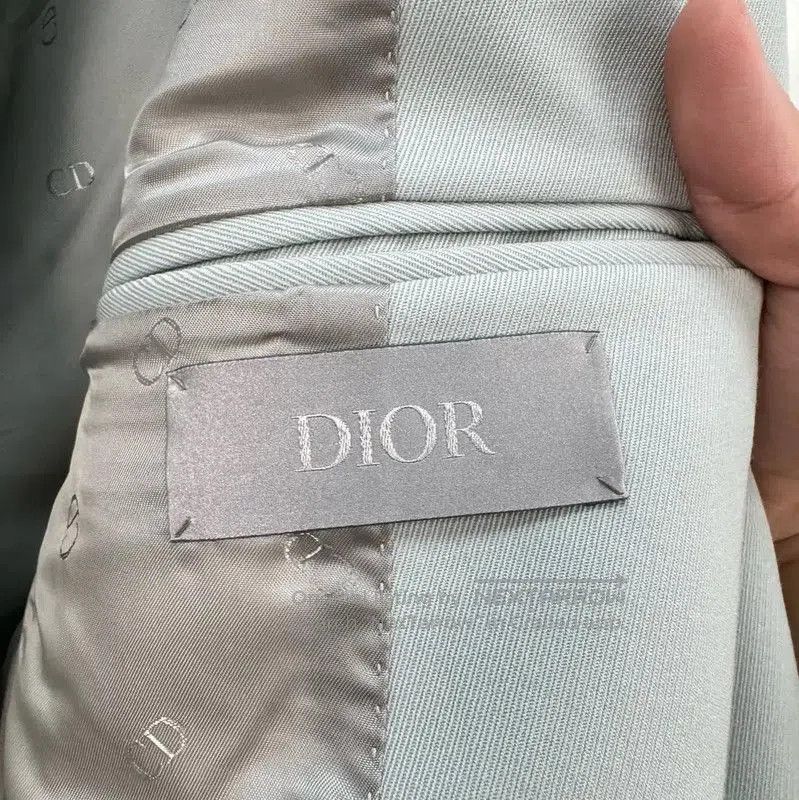 Dior Dior Blue Grey Wool Long Sleeve Jacket . Size US M / EU 48-50 / 2 - 6 Thumbnail