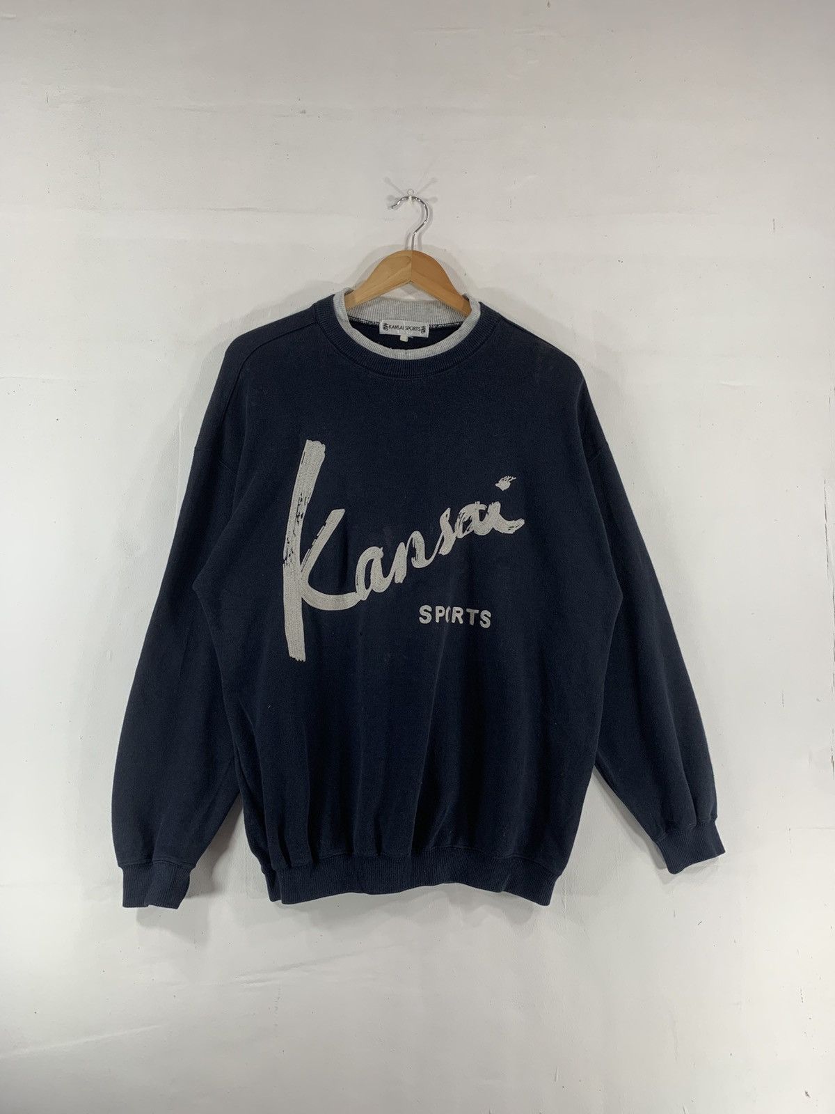 Vintage Vintage Kansai Sports Sweatshirt Size US XL / EU 56 / 4 - 1 Thumbnail