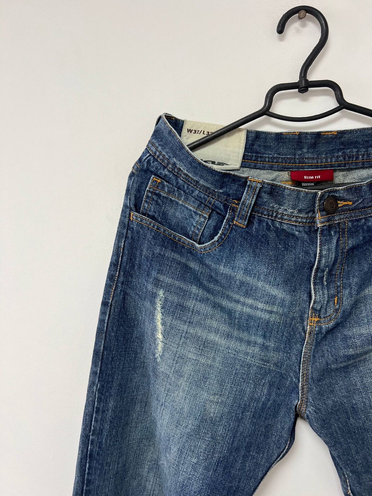 Oakley Vintage Oakley Industrial Denim Jeans Slim Fit Pants sz 32 Size US 32 / EU 48 - 17 Thumbnail