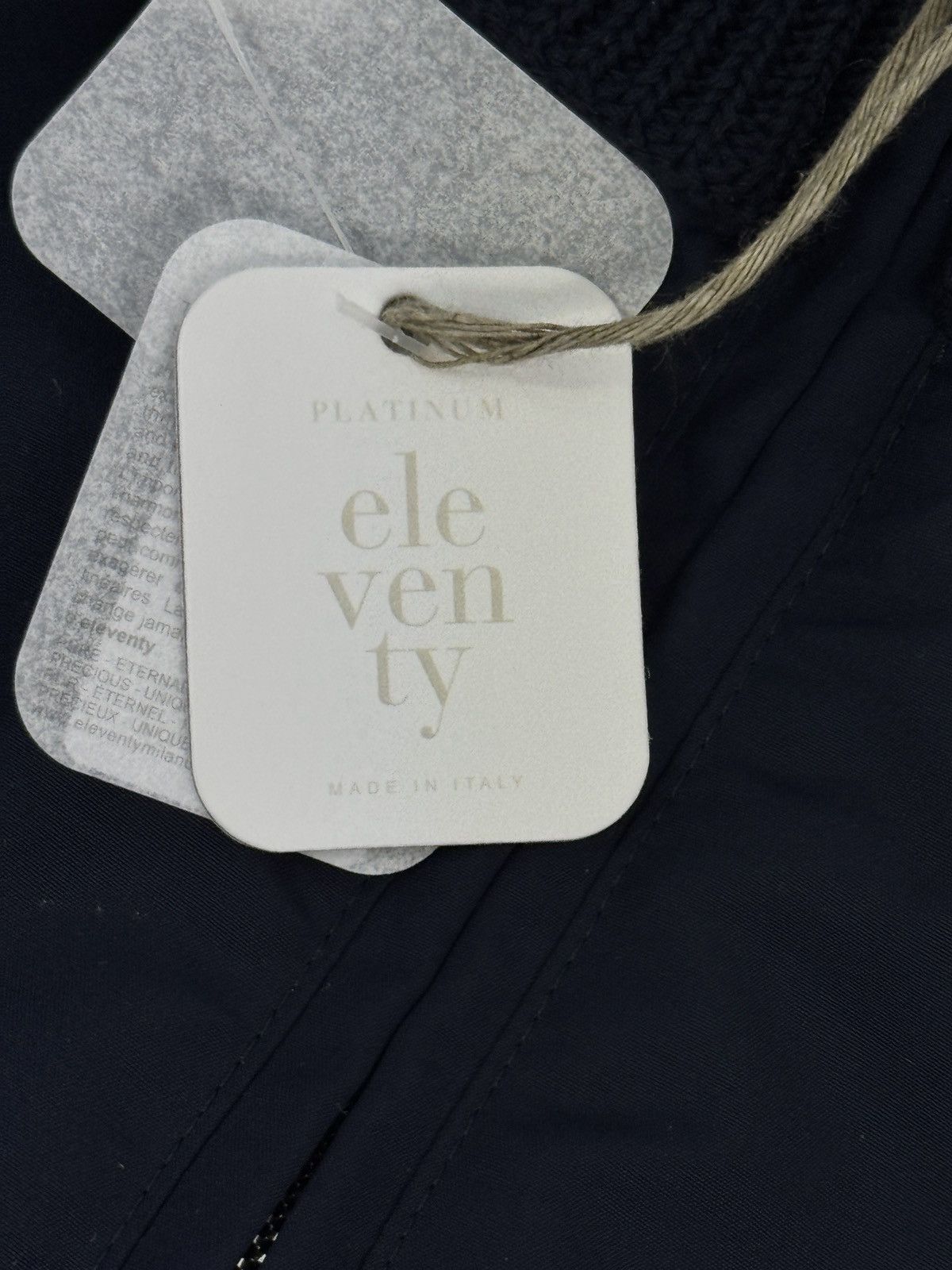 Eleventy Knitted-Sleeve Wool-Blend Jacket Size US XXL / EU 58 / 5 - 5 Thumbnail