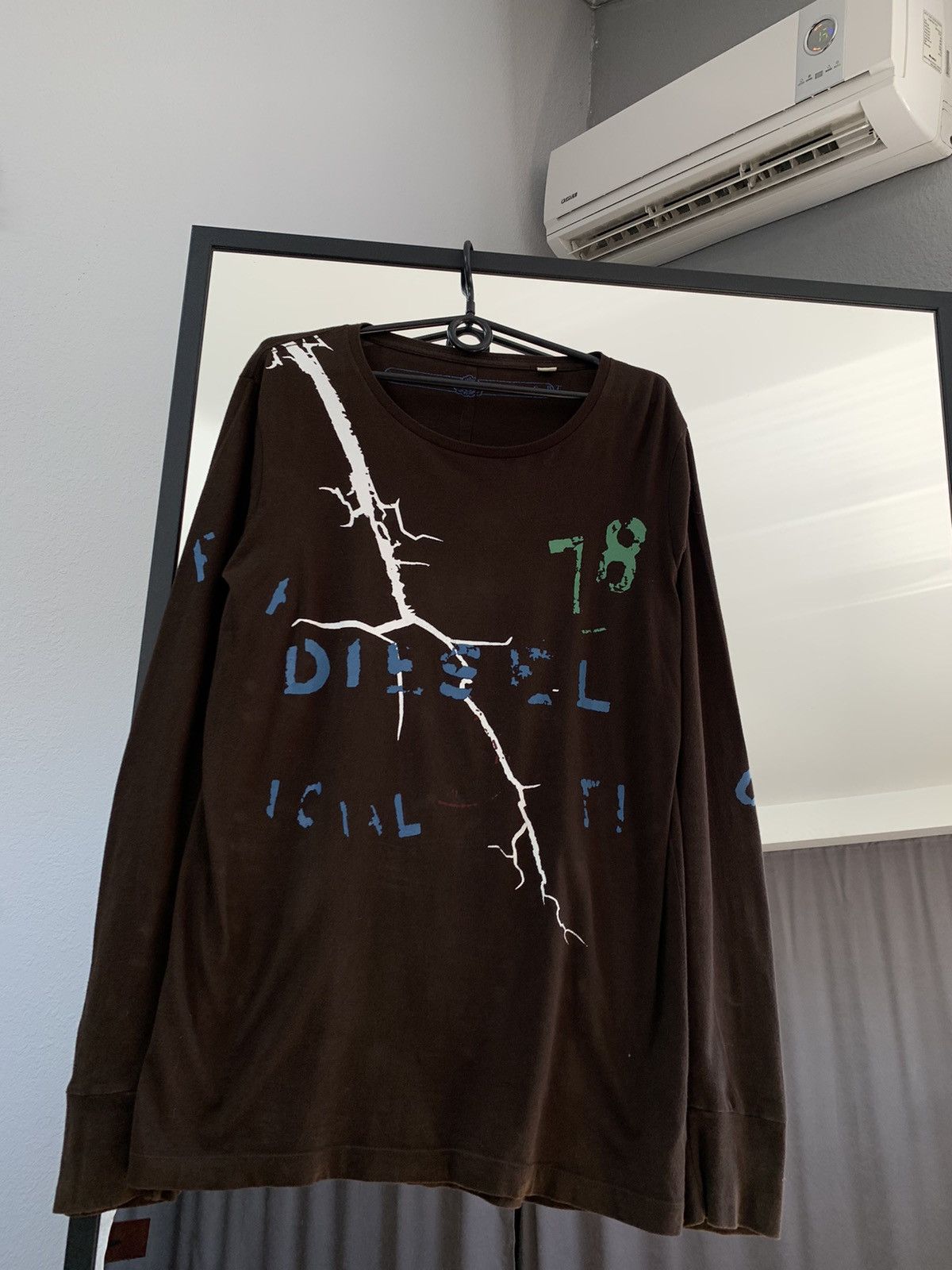 Diesel × Japanese Brand × Vintage Vintage Y2K long sleeve Diesel Sk8 Japanese style vtg Size US M / EU 48-50 / 2 - 2 Thumbnail