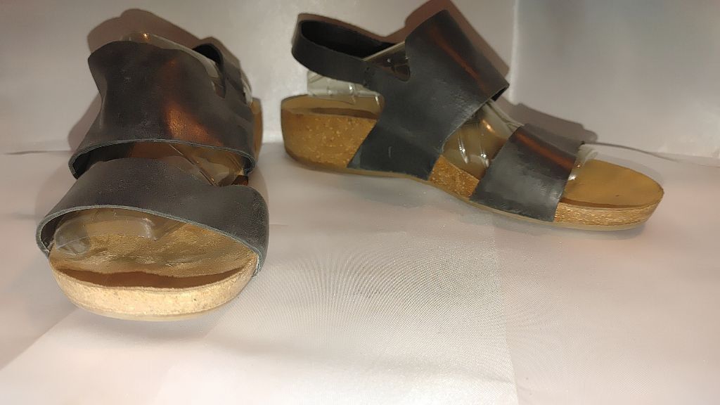 Kork-Ease Korks Yanidel Leather Wedge Sandal Size 9M Size US 9 / IT 39 - 6 Thumbnail